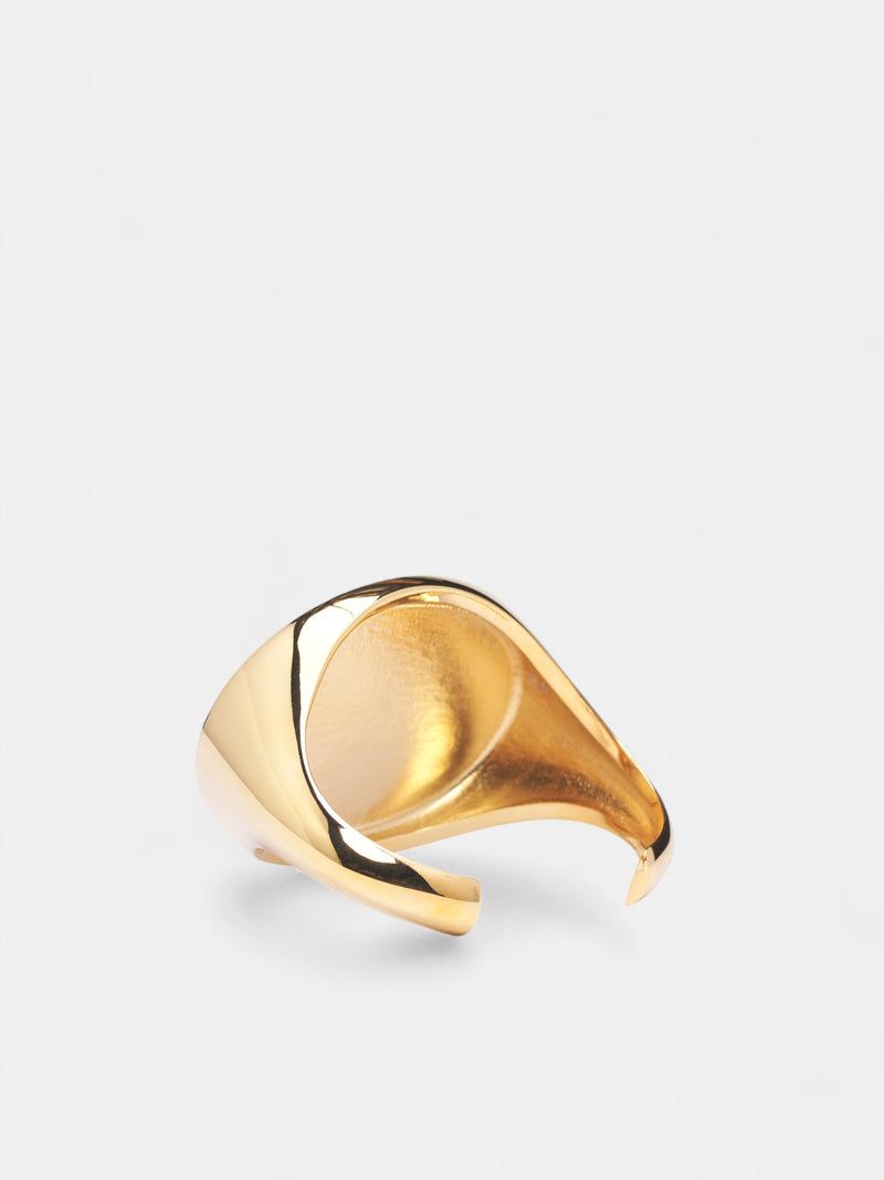 Gold Numeric Logo Bracelet (SM7UY0105-P8755-950-GOLD)