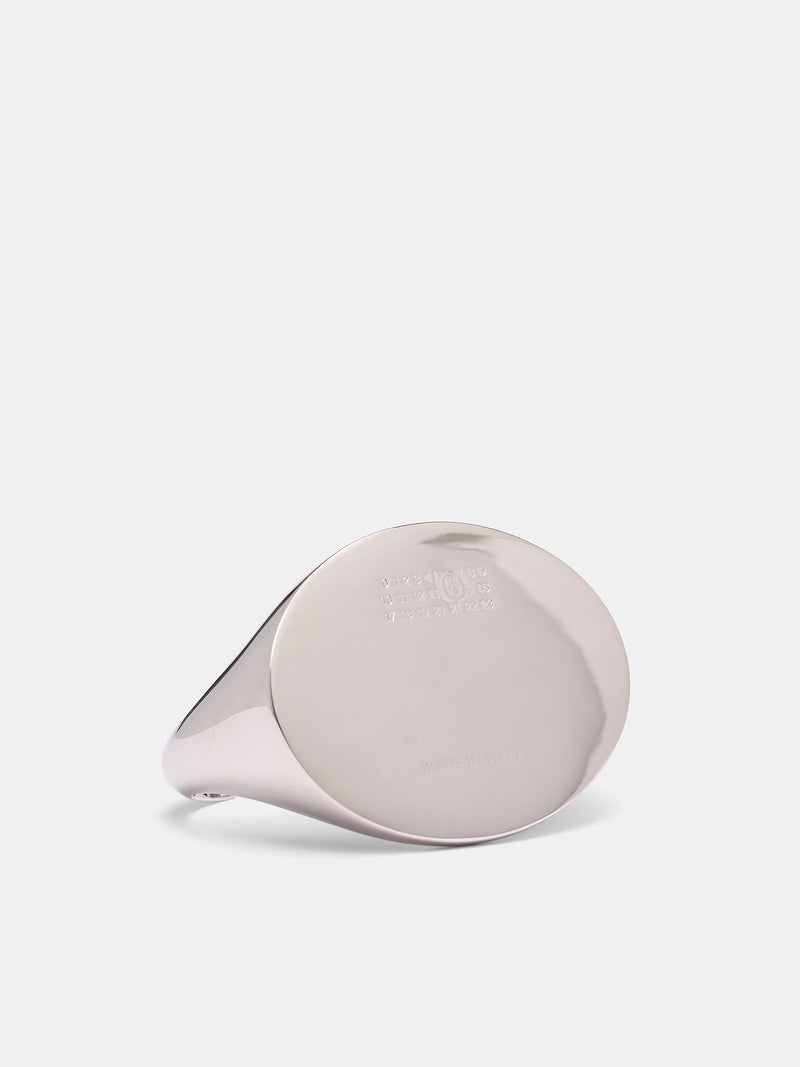 Brass Numeric Logo Bracelet (SM7UY0105-P8755-951-SILVER)