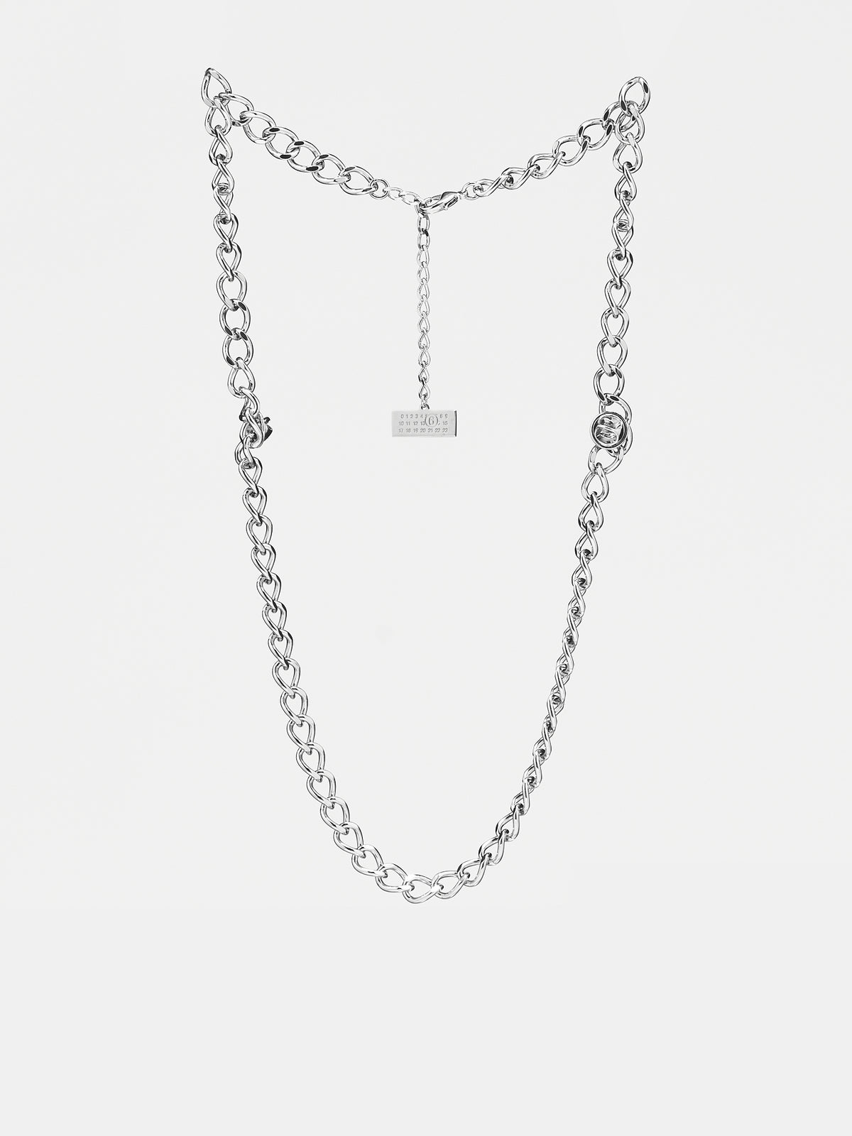 Pin Chain Necklace (SM7VK0013-SV0305-SILVER)