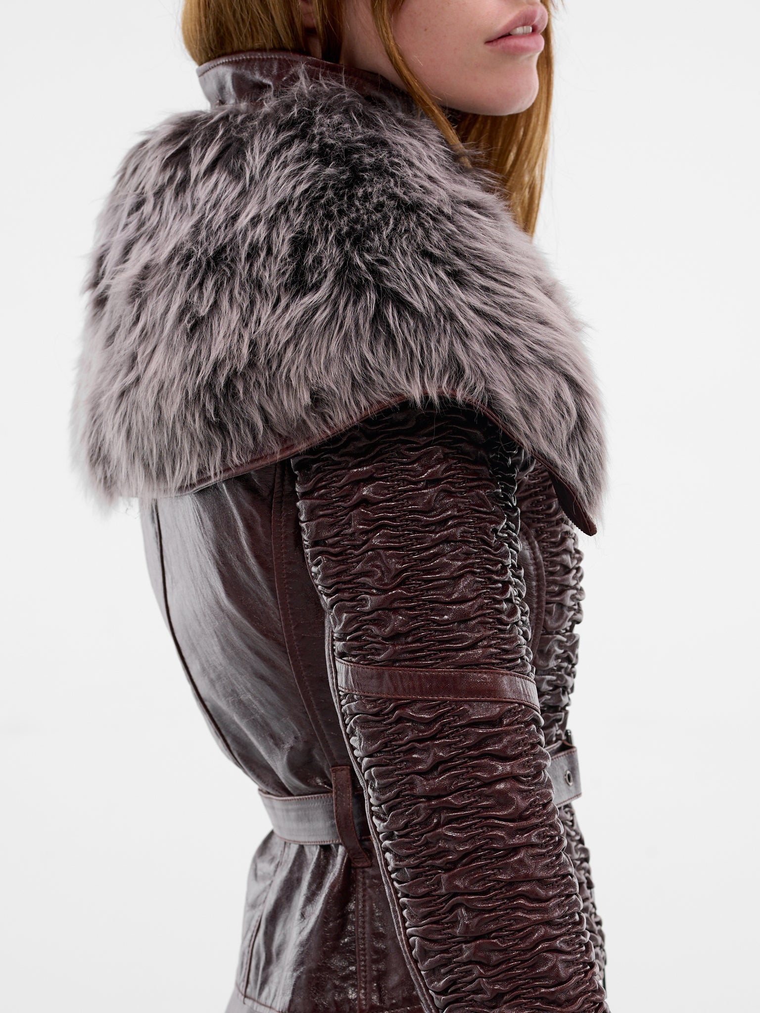 Brown SMK Lamb Leather Jacket (SMKJA0BR-BROWN)