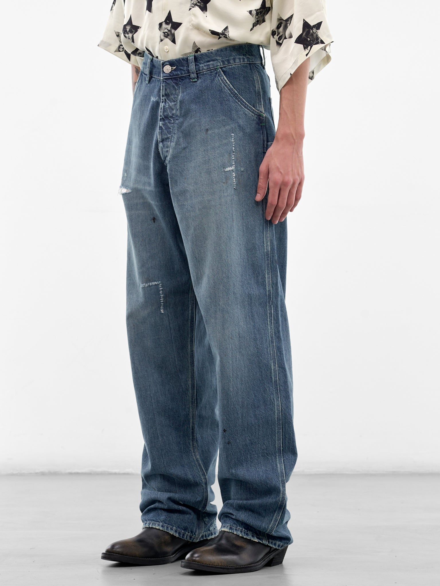 MARKING DISTANCE Bucklebacks Mechanic Jeans | H.Lorenzo - side