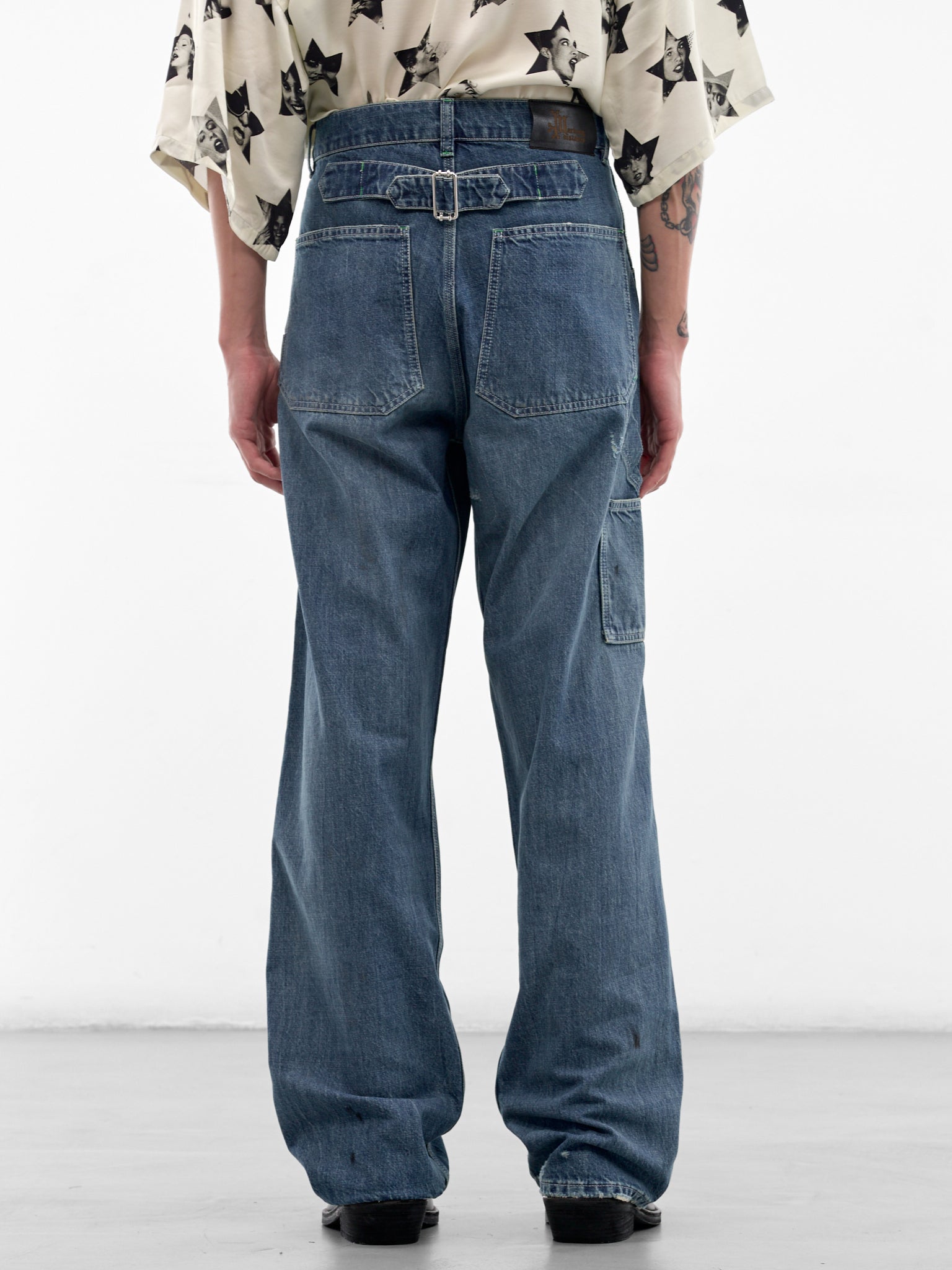 MARKING DISTANCE Bucklebacks Mechanic Jeans | H.Lorenzo - back