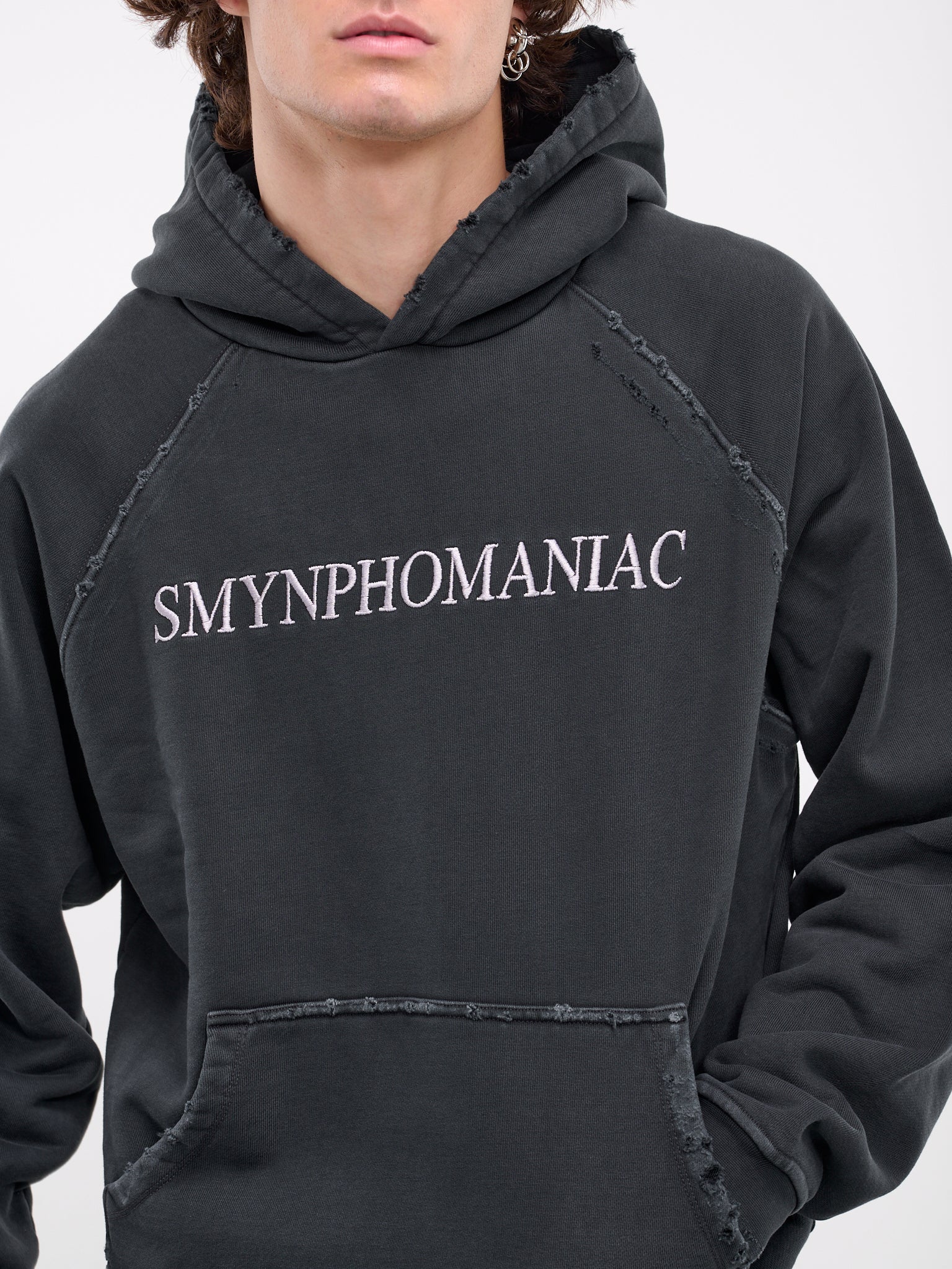 Smynphomaniac Hoodie (SMYNPHOMANIAC-WASHED-BLACK)