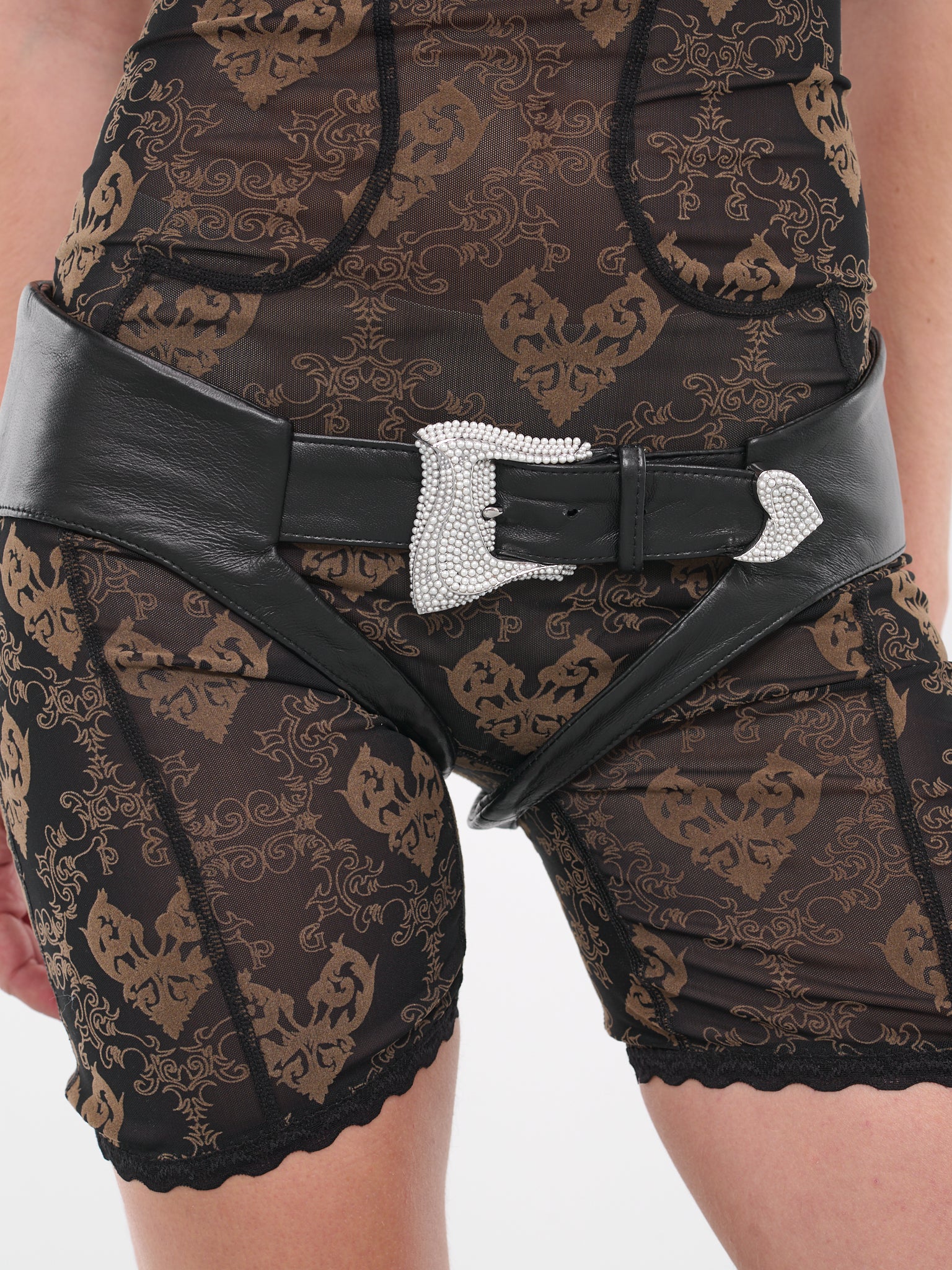 Oshun Leather Chaps Belt (SO090-OSHUN-BLACK)