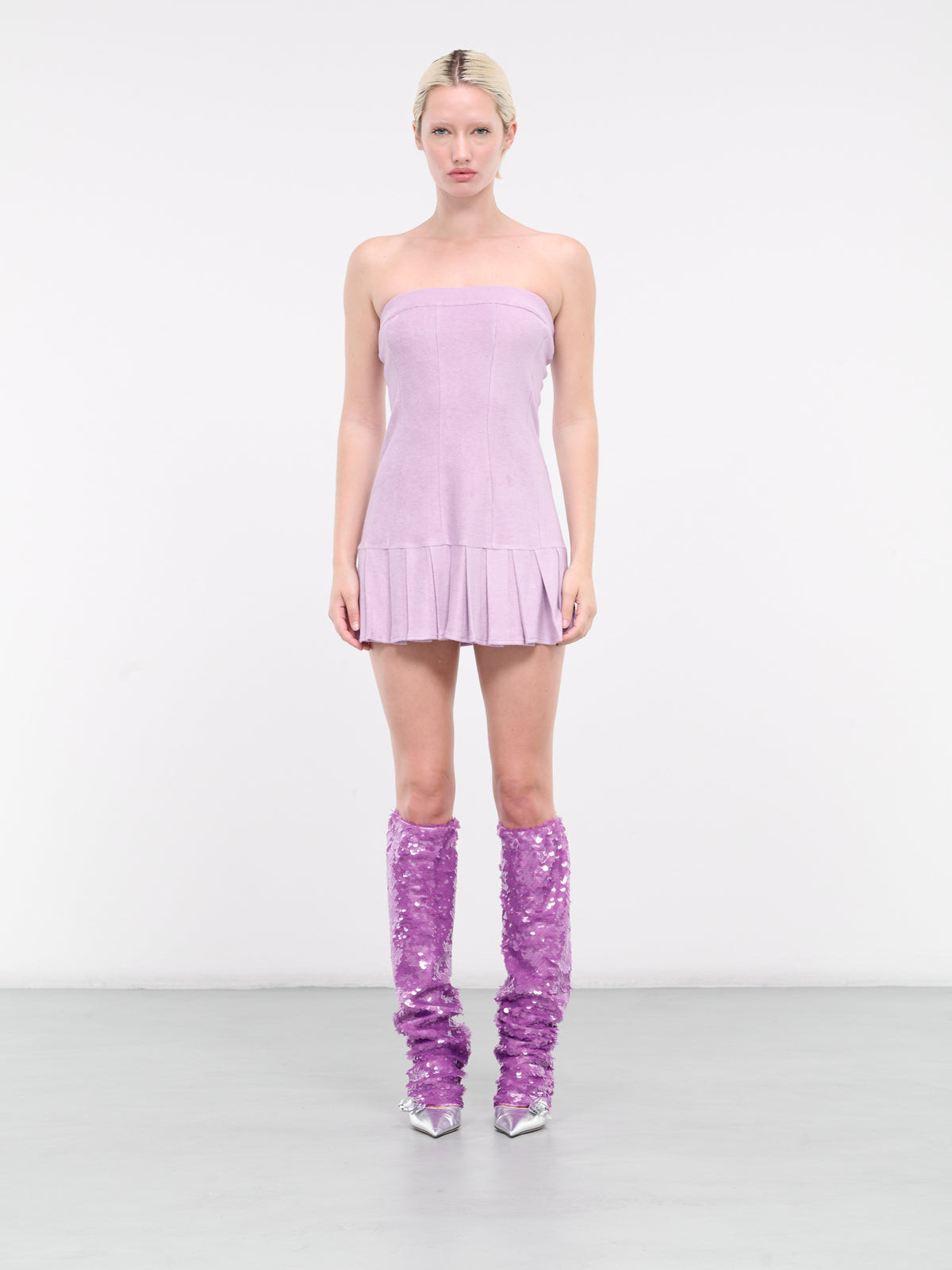 Sponge Tube Mini Dress (SPONGE-TUBE-MINIDRESS-LILAC)