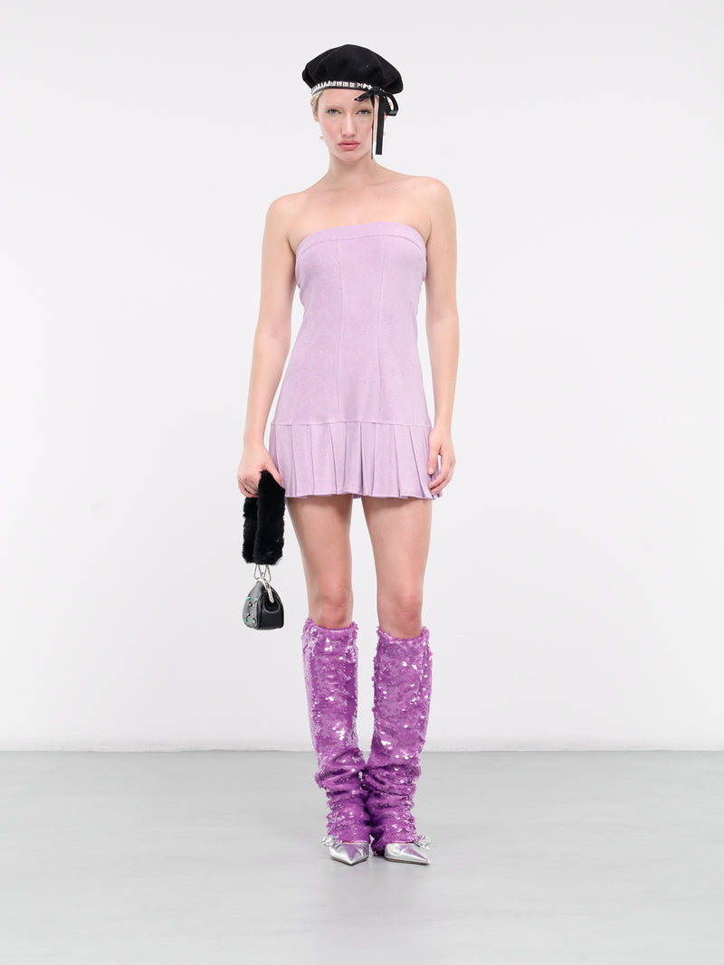Sponge Tube Mini Dress (SPONGE-TUBE-MINIDRESS-LILAC)