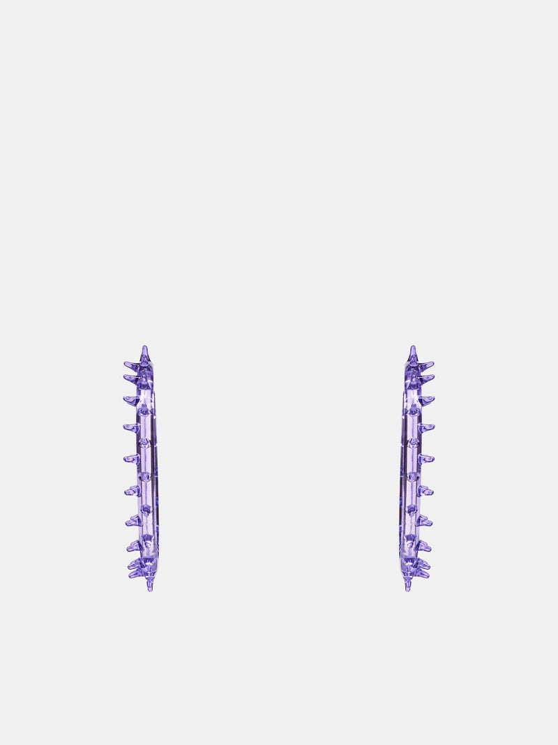 Spikey Hoops Mauve (SPY-HOO-MAUVE)