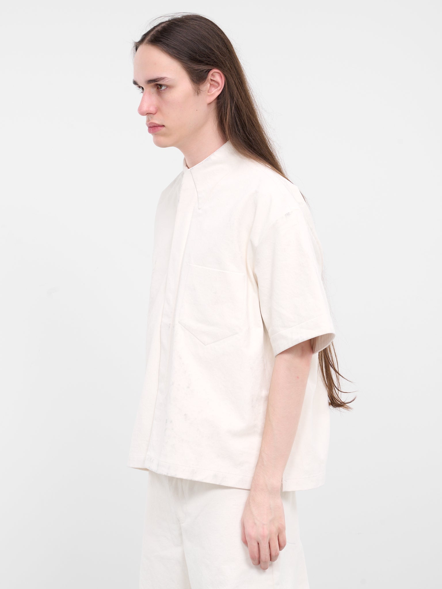 Molded Bold Square Shirt (SQ4MD-418-020-WHITE)