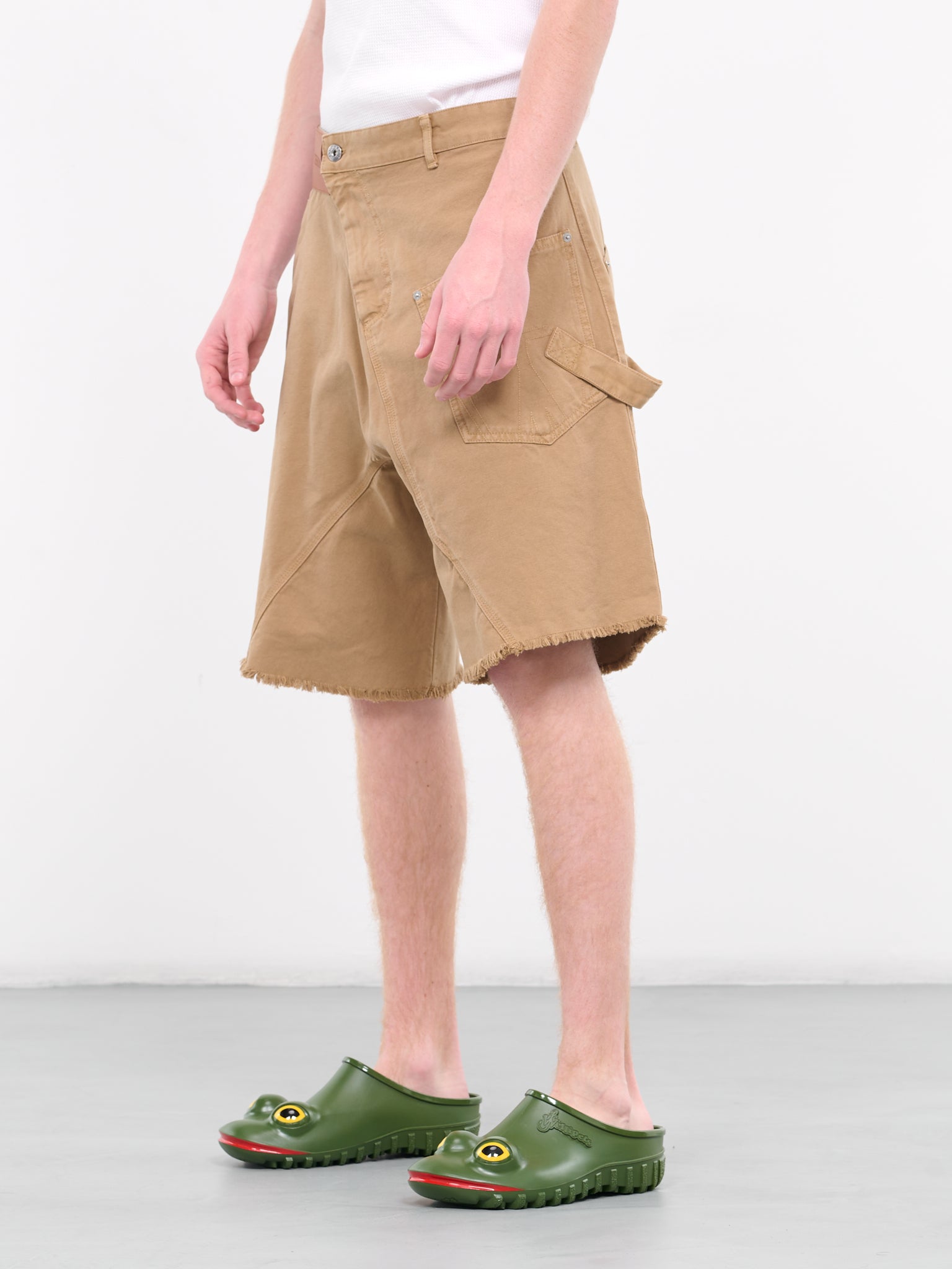 Twisted Workwear Shorts (SR0091-PG1476-BEIGE)