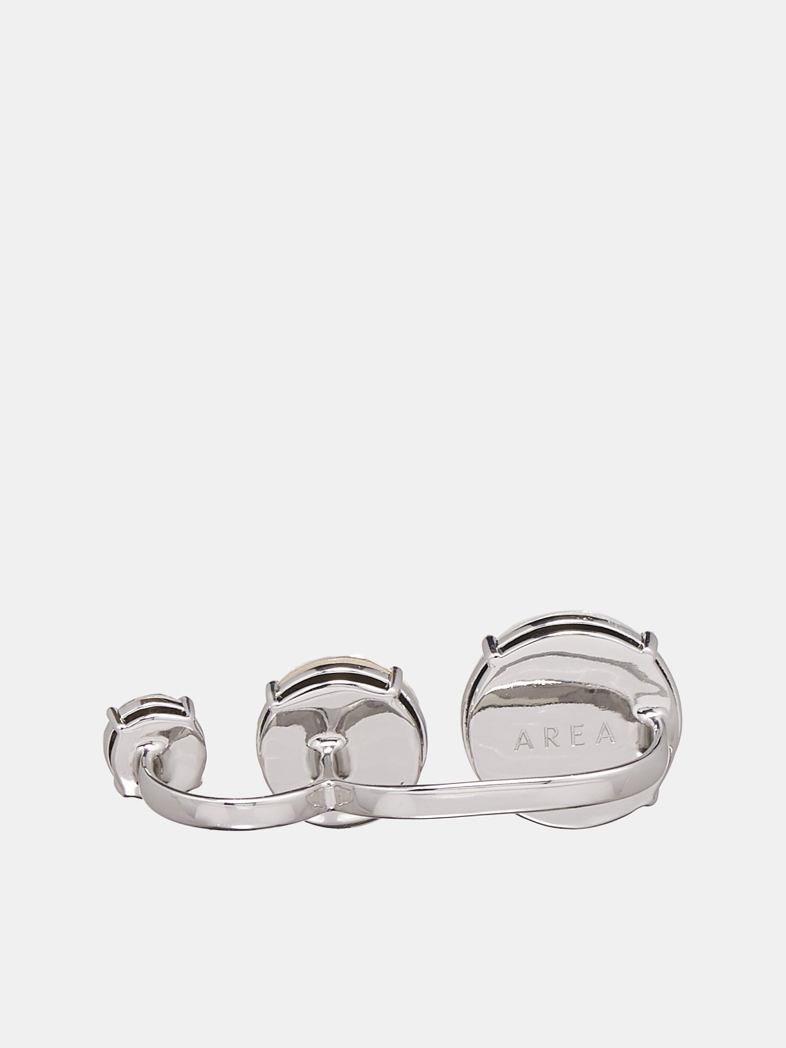 Crystal Knuckle Ring (AWJW0012FA01-CRYSTAL-SILVER)