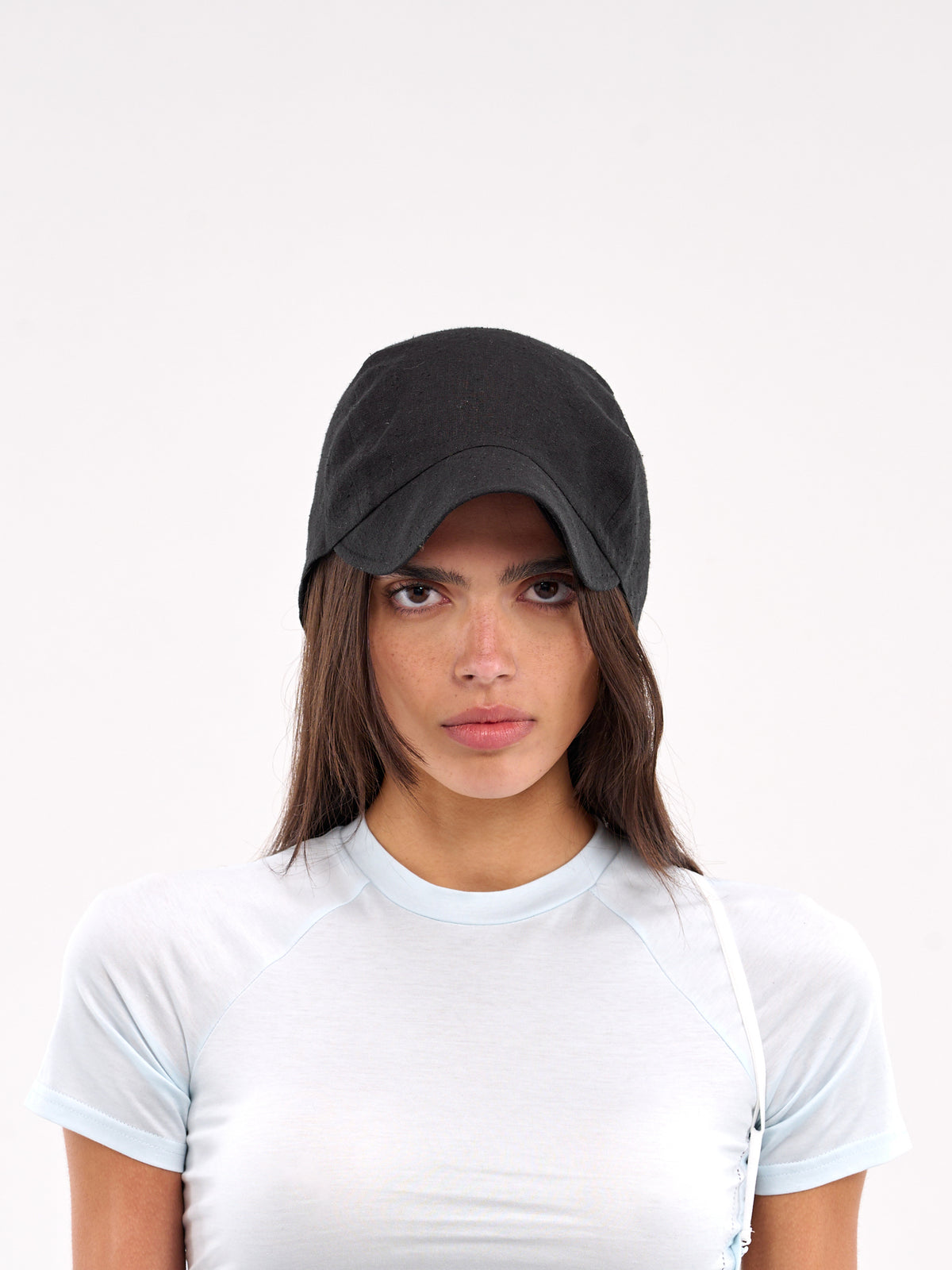 Seed Charm Knot Hat (SS25-AC1K-BLACK)