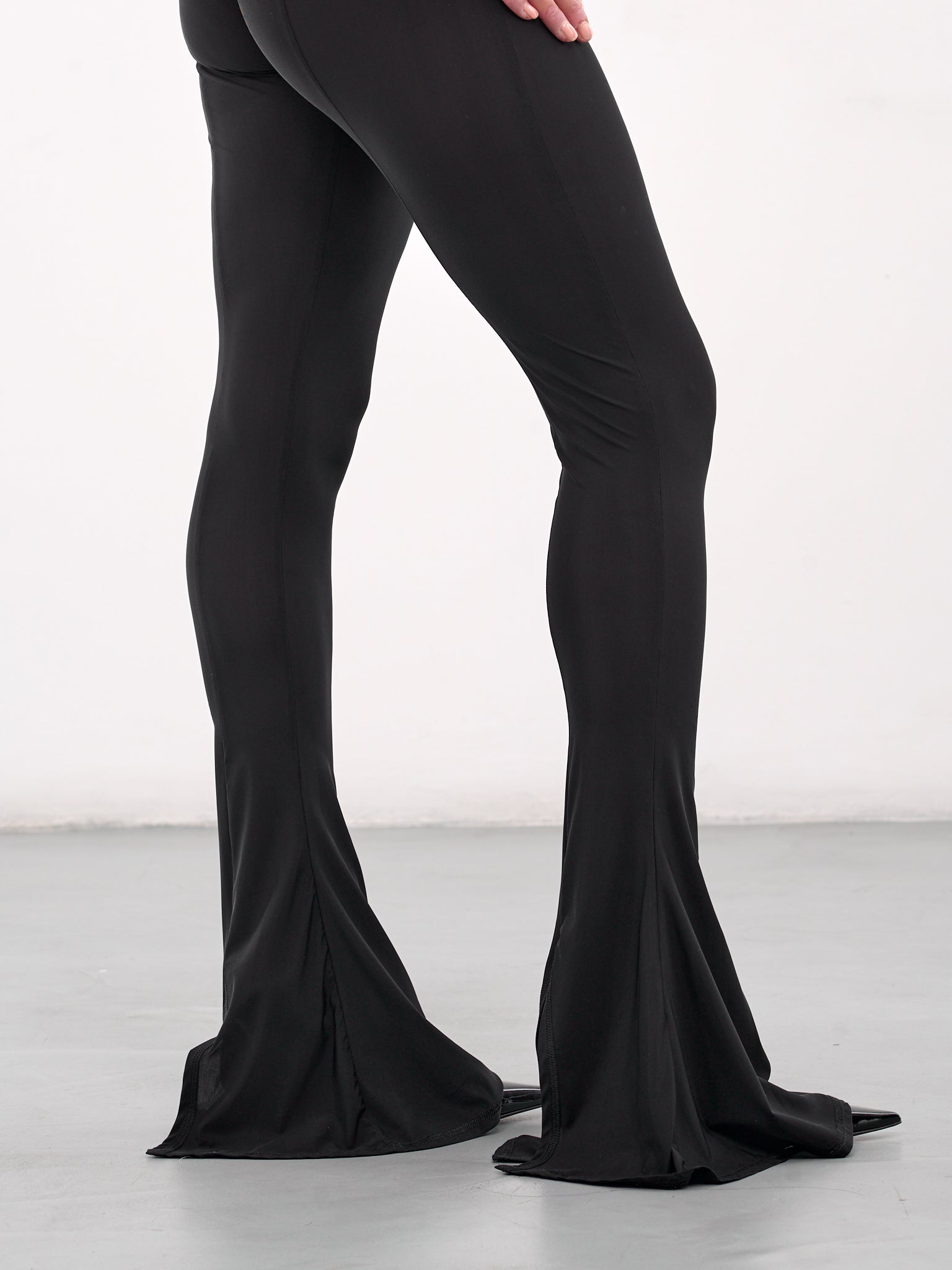 Ghost Flared Leggings (SS25-GHOT0BLACK-BLACK)