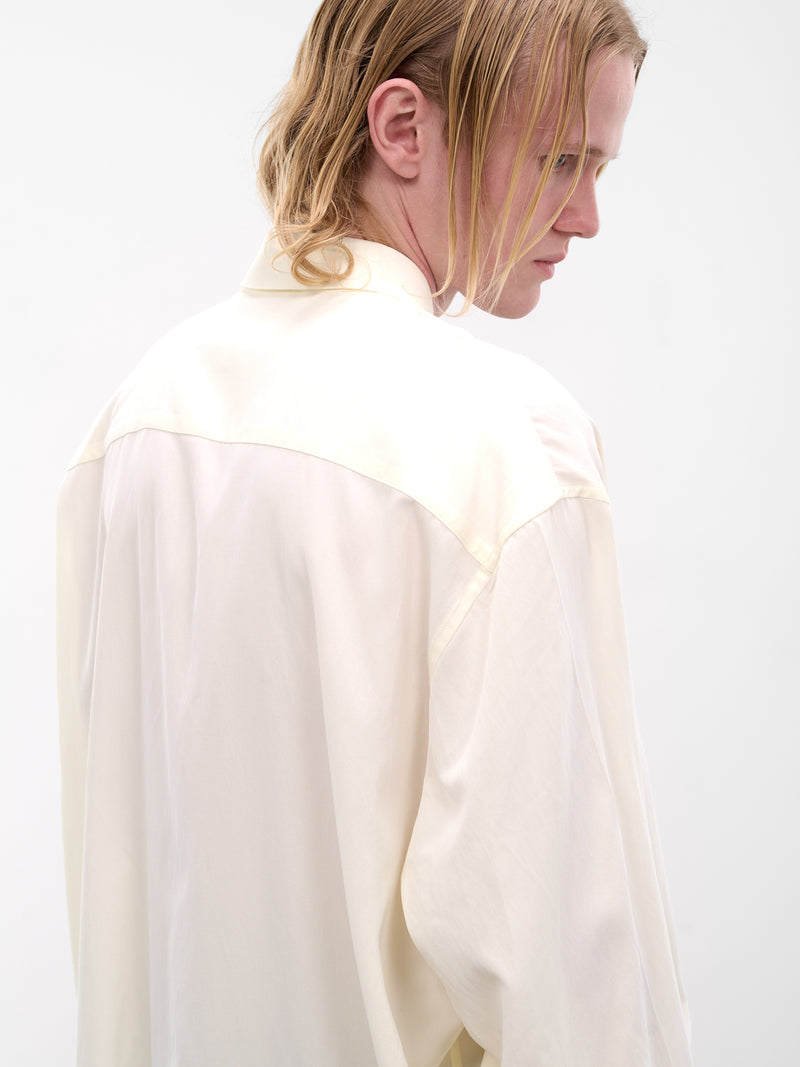 Beige Buttoned Pocket Shirt (SS26-004-07B-BEIGE)