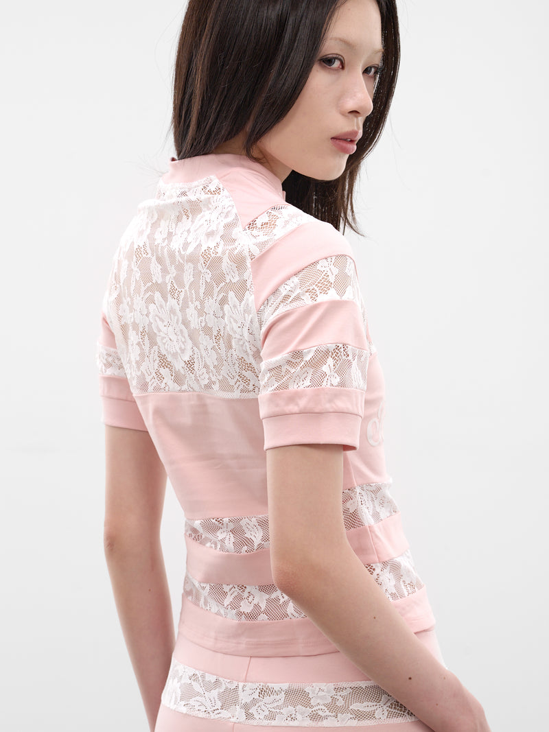 Club Silencio Lace Cycling Top (SS2600T11PK-PINK)