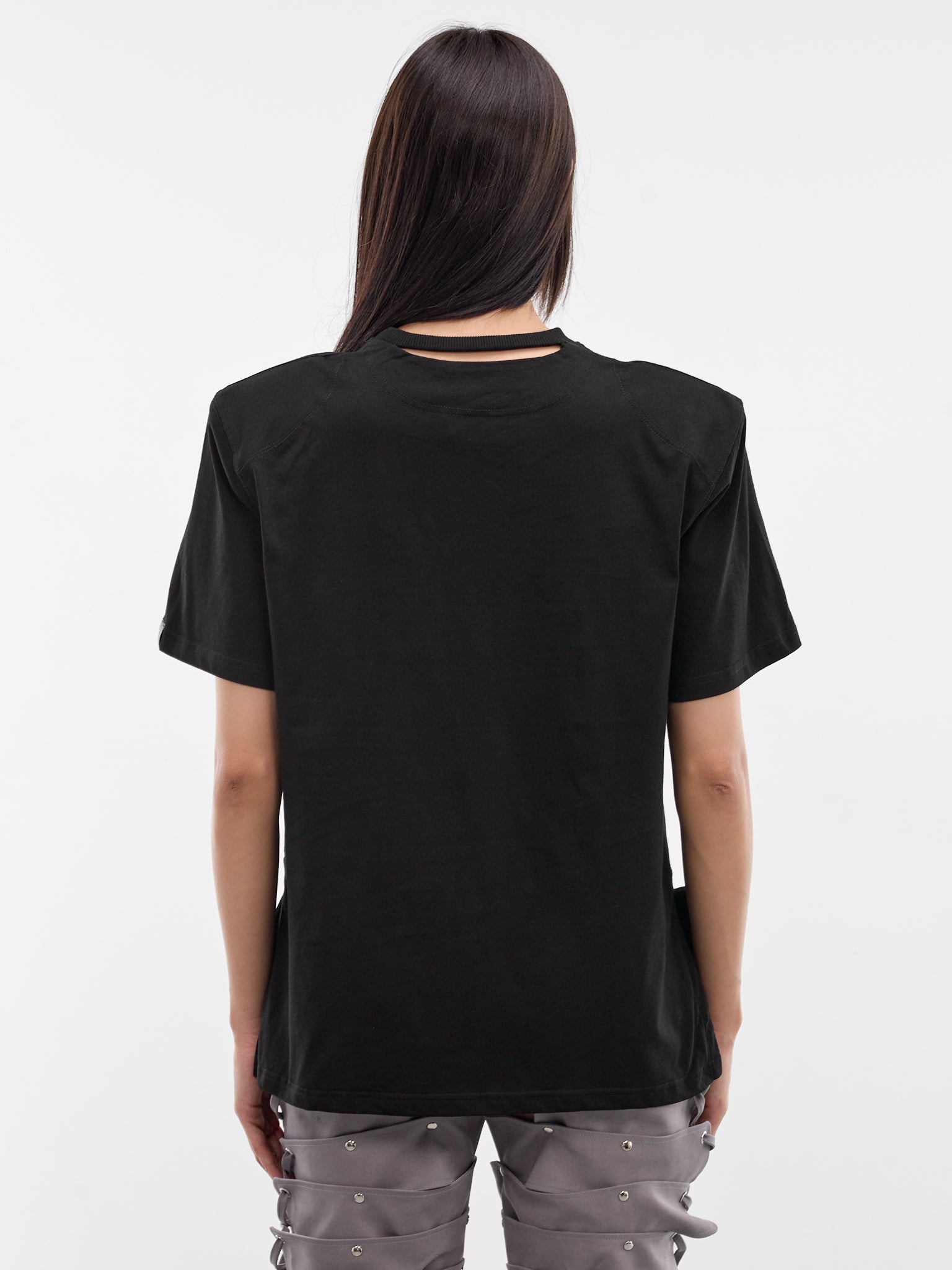 Black Not In Service Tee (SS26JT05C-J03-BLACK)