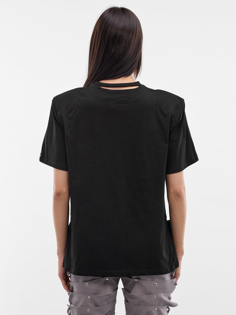 Black Not In Service Tee (SS26JT05C-J03-BLACK)