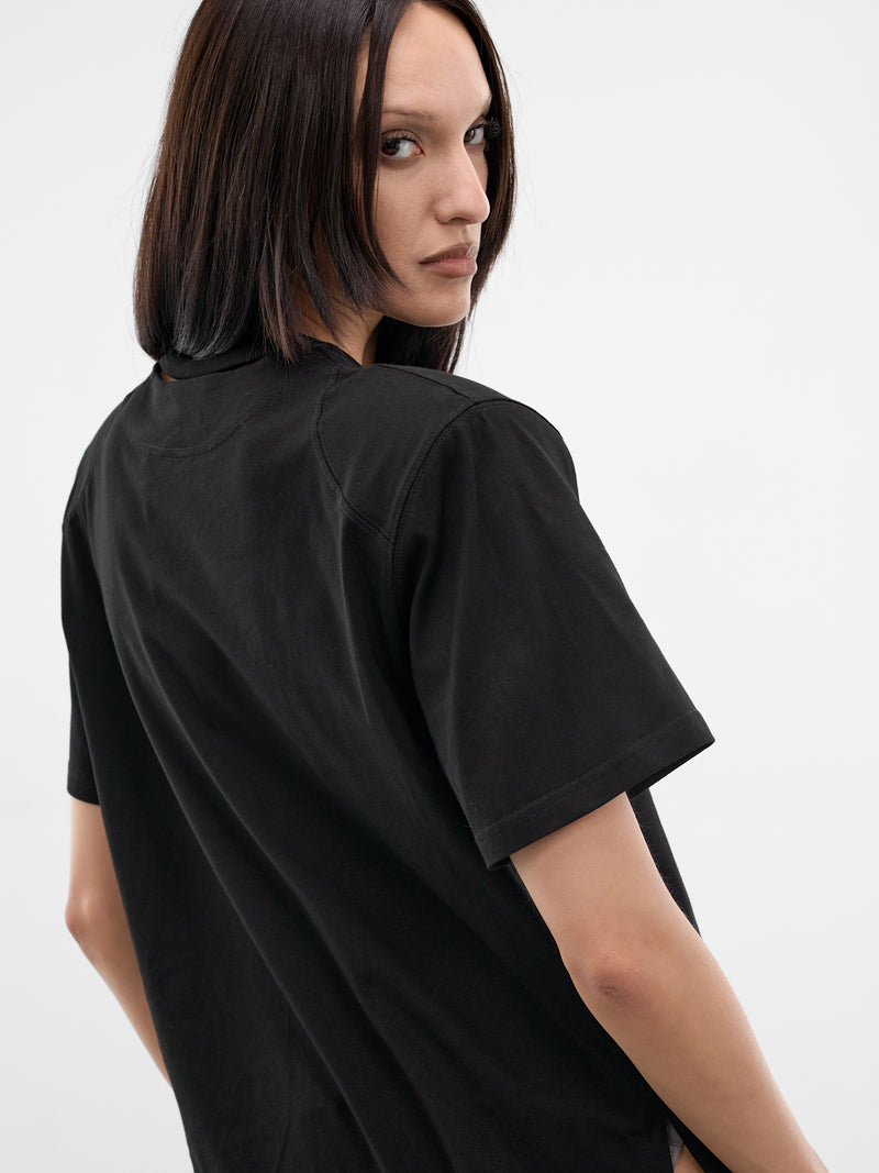 Black Not In Service Tee (SS26JT05C-J03-BLACK)