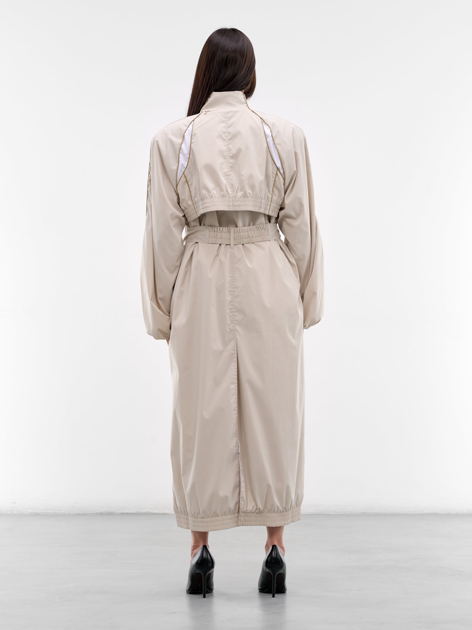 Stone Slash Track Coat (SS26OW04-W15-STONE)
