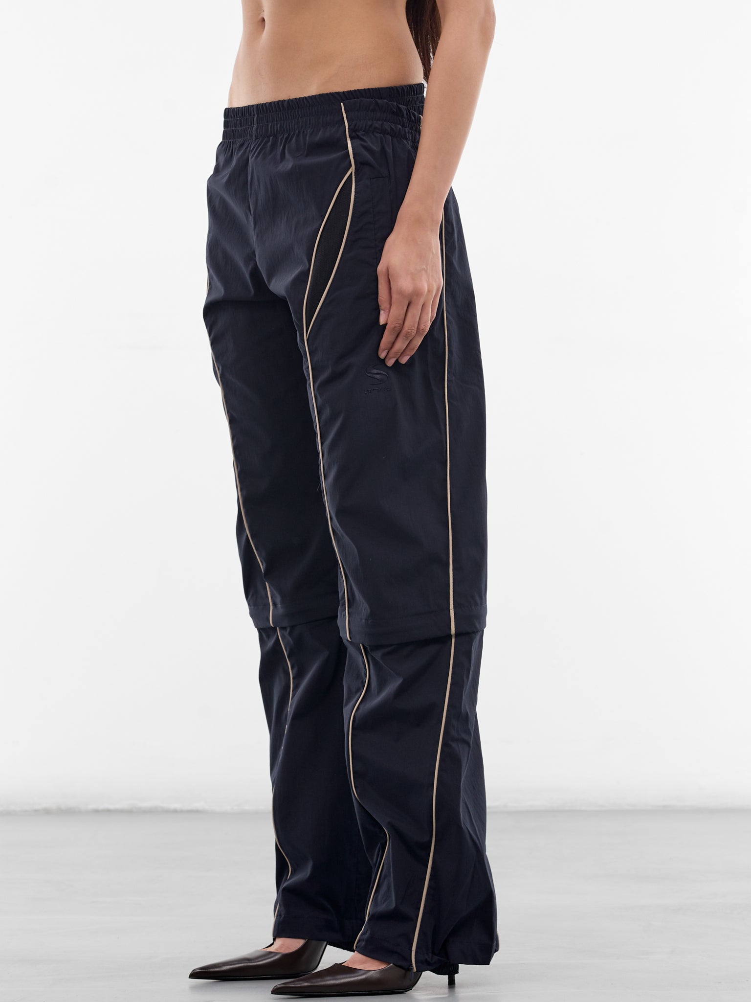 Navy Slash Track Pants (SS26TR03-W15-DARK-NAVY)