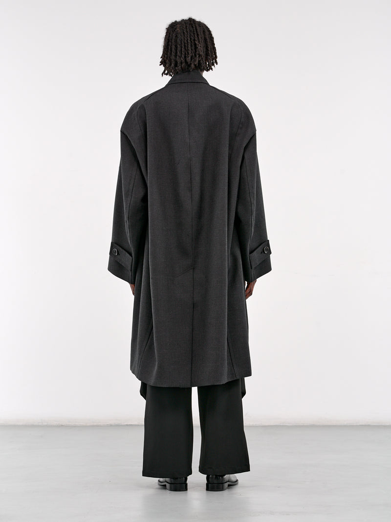 SONGZIO wide-leg Pleated Trousers | Black | FARFETCH AZ