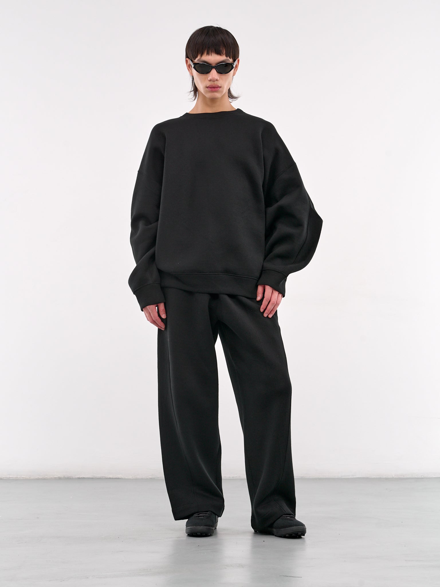Wide Leg Sweatpants (ST-1120-BLACK)