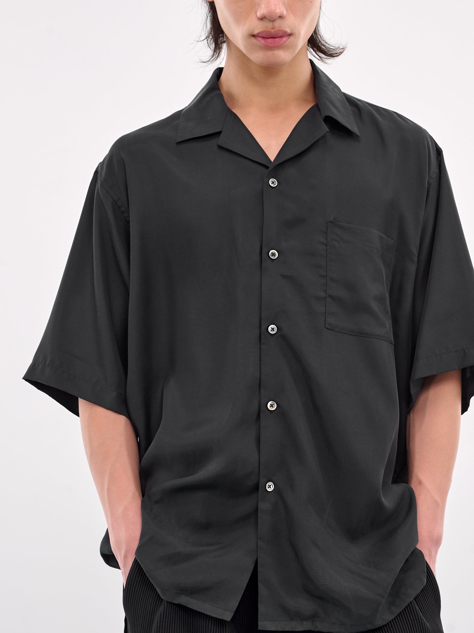 Short Sleeve Shirt (ST-1153-BLACK)