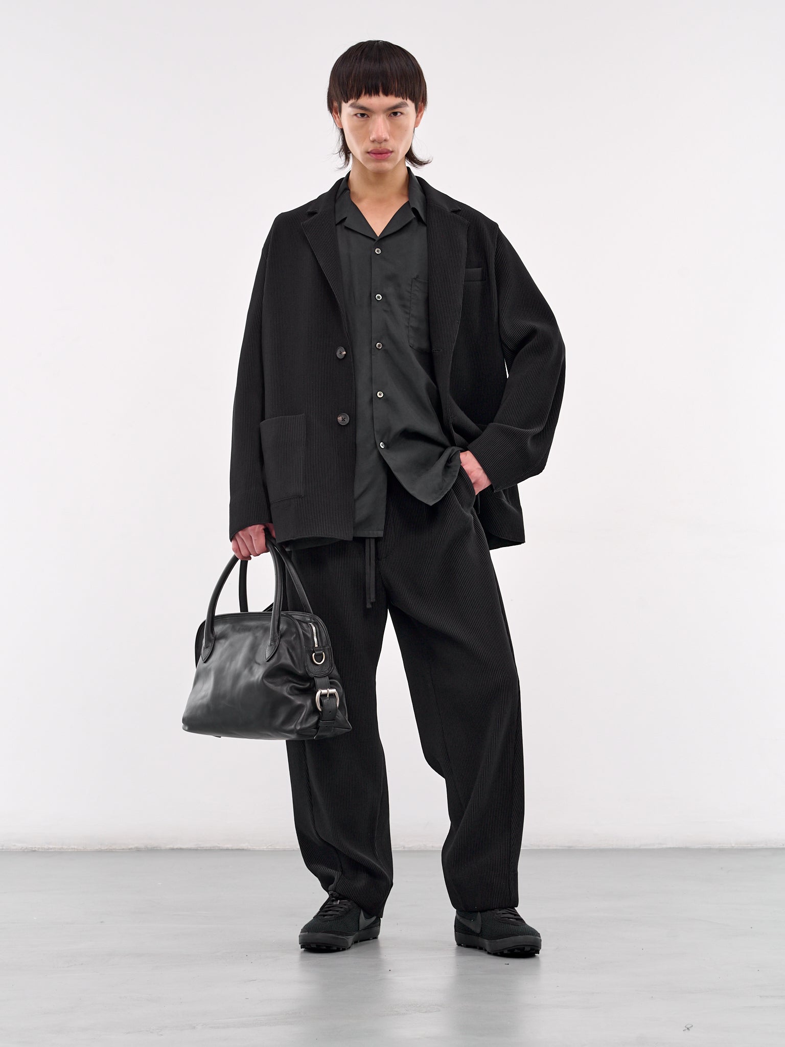 Short Sleeve Shirt (ST-1153-BLACK)