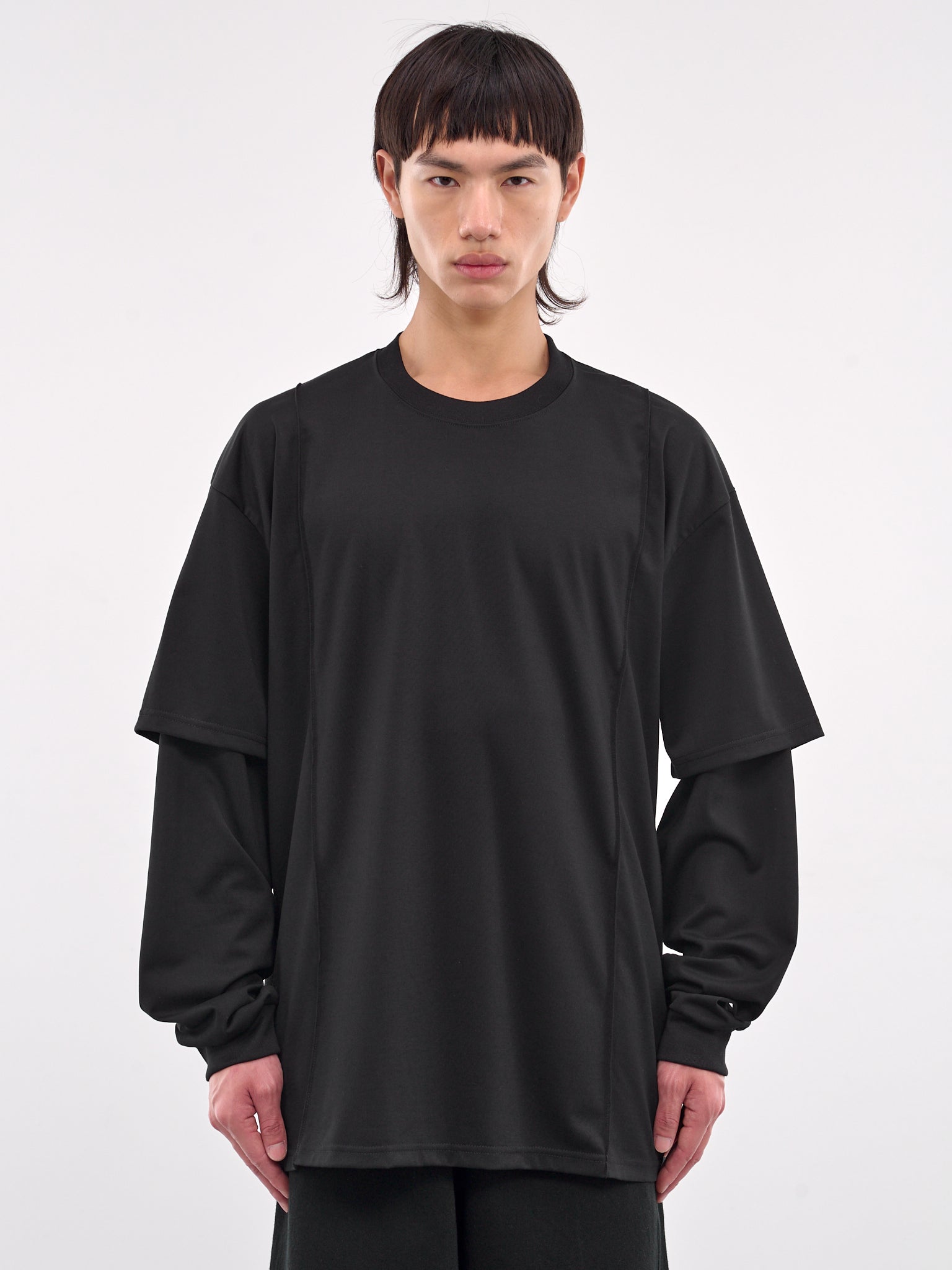 Layered Tee (ST-1167-BLACK)