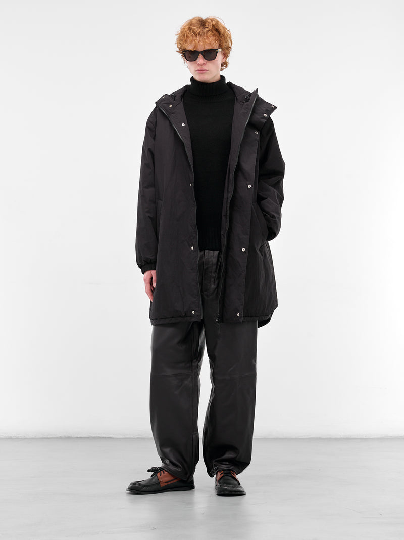 Black Wool Turtleneck Sweater (ST-1290-BLACK)