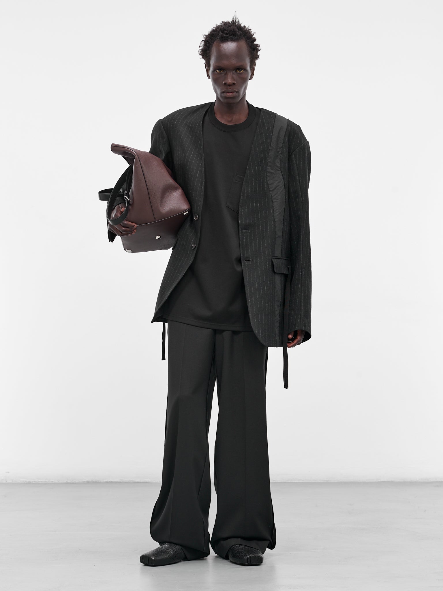 Black Oversized Pocket Long Sleeve (ST-1330-BLACK)