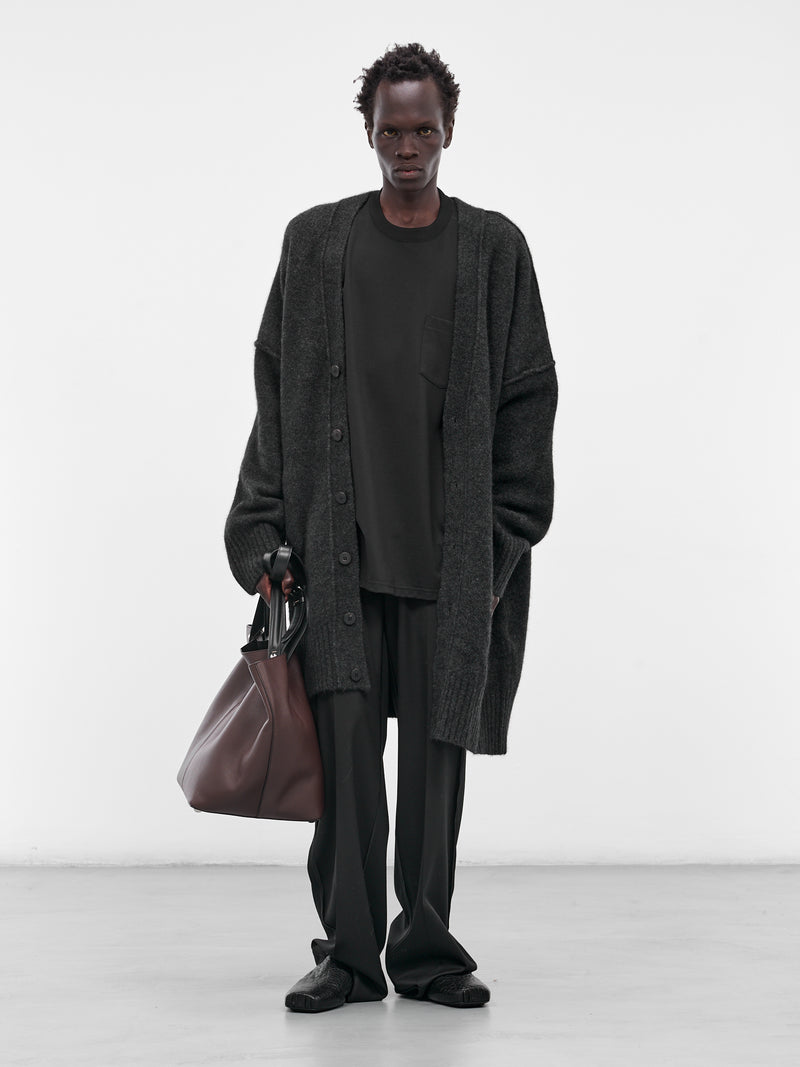 Black Oversized Cotton Pocket Tee (ST-1331-BLACK)