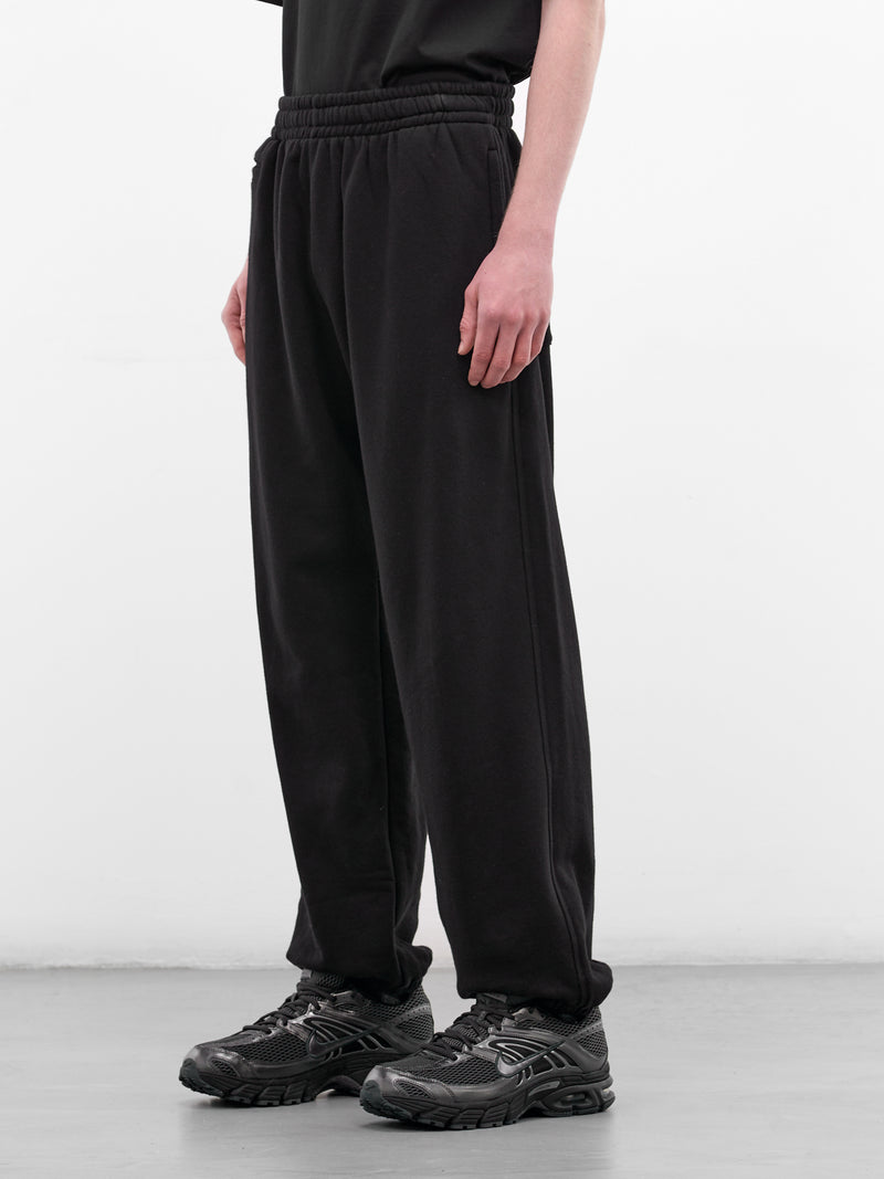 Black Cotton-Cashmere Joggers (ST-1470-BLACK)