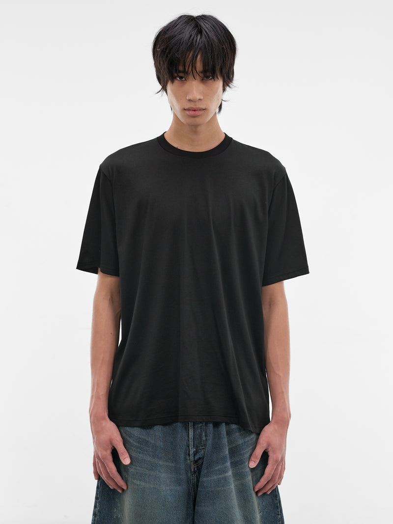 Black Cotton Tee (ST-1504-BLACK)