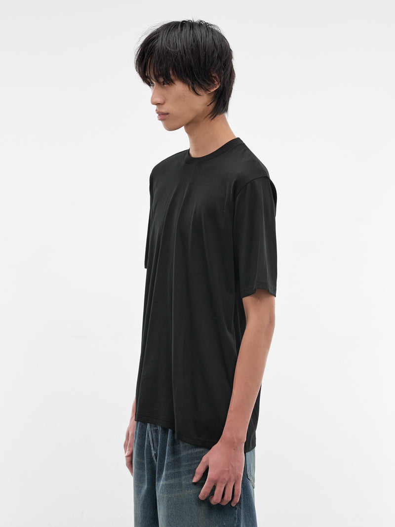 Black Cotton Tee (ST-1504-BLACK)