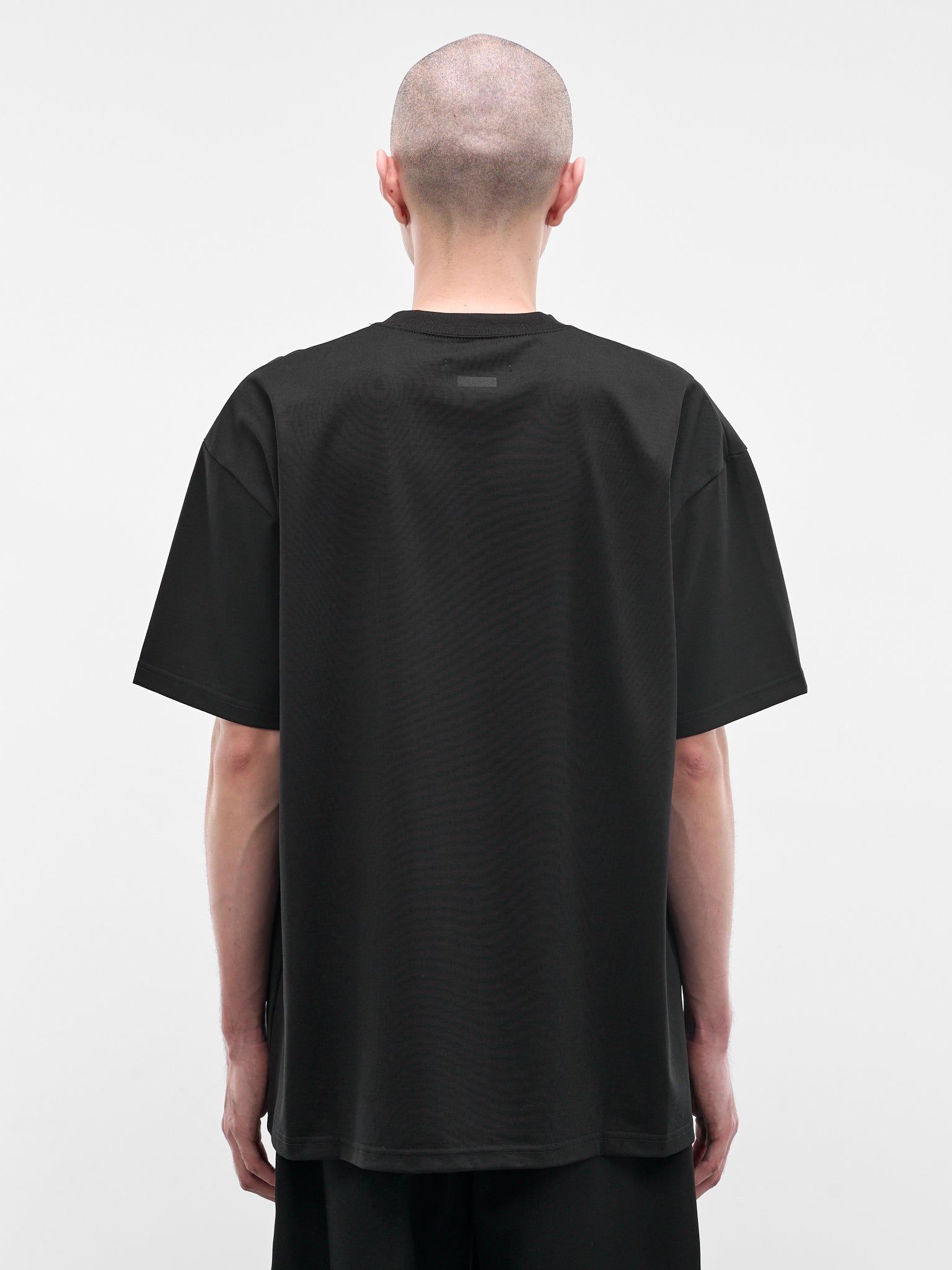 Black Cotton Pocket Tee (ST-1506-BLACK)