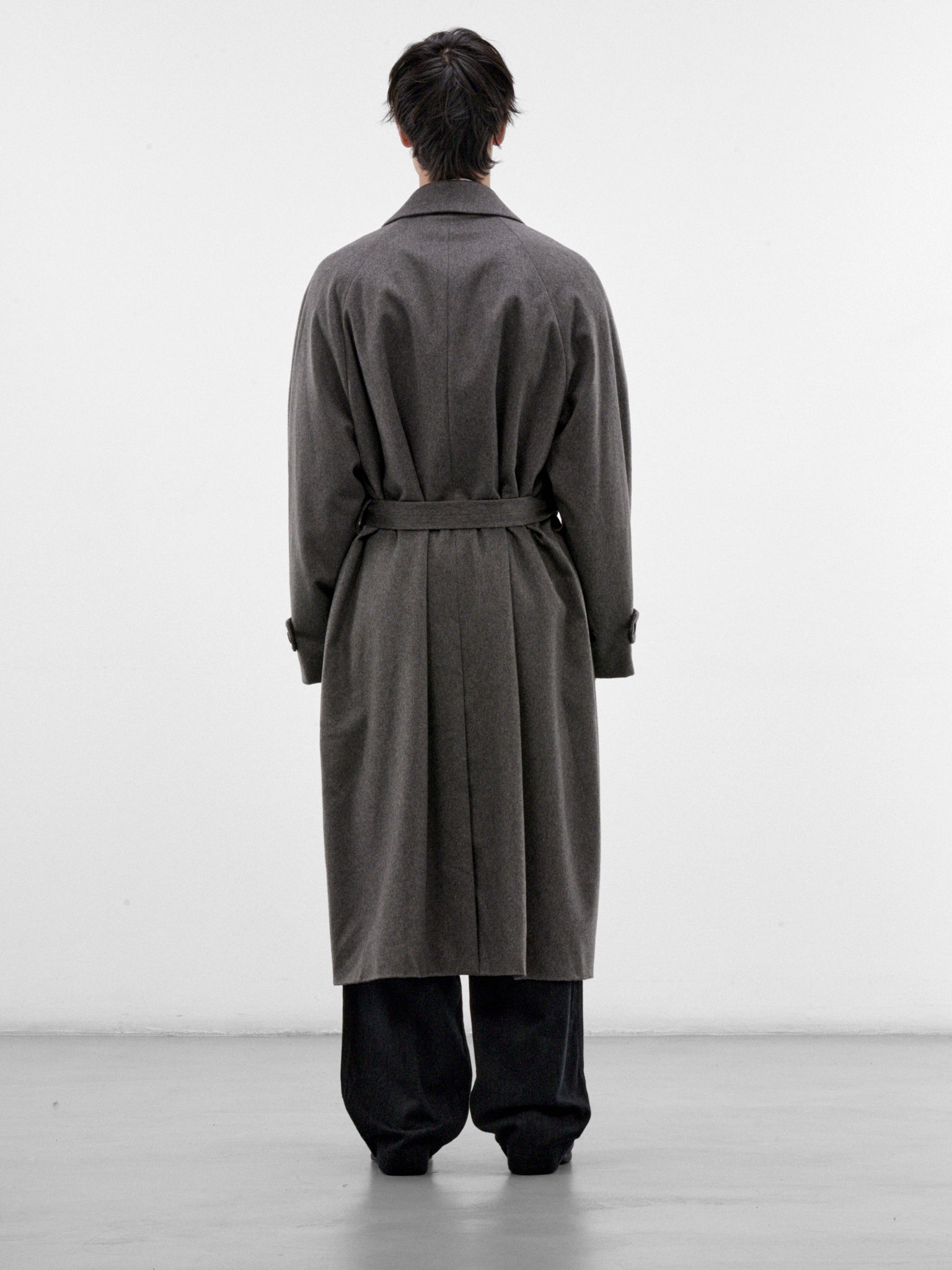 Greige Cashmere Raglan Coat (ST-1538-GREIG)