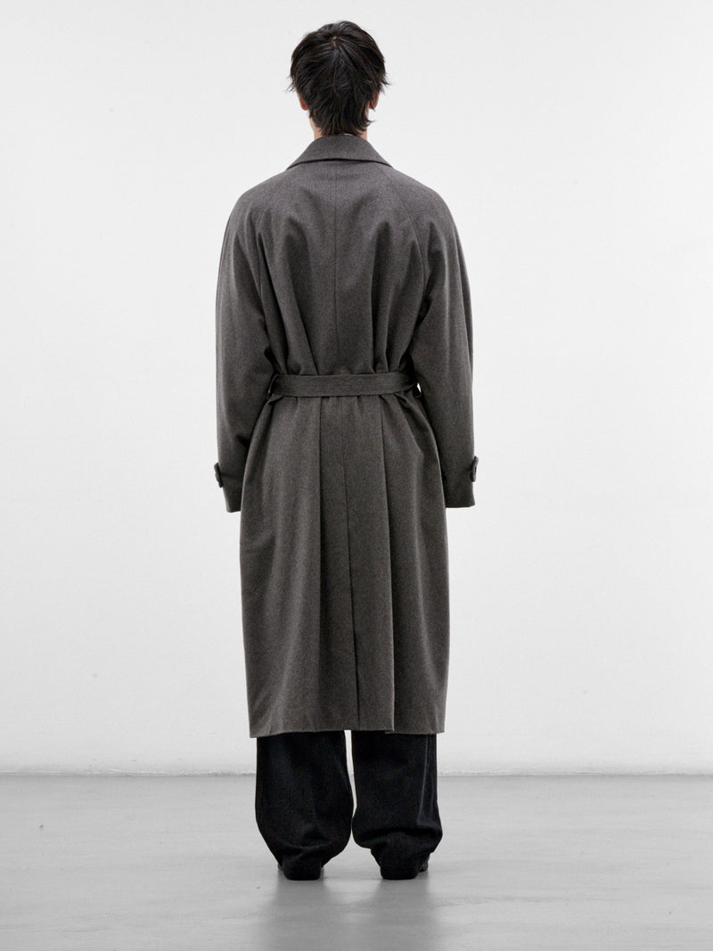 Greige Cashmere Raglan Coat (ST-1538-GREIG)