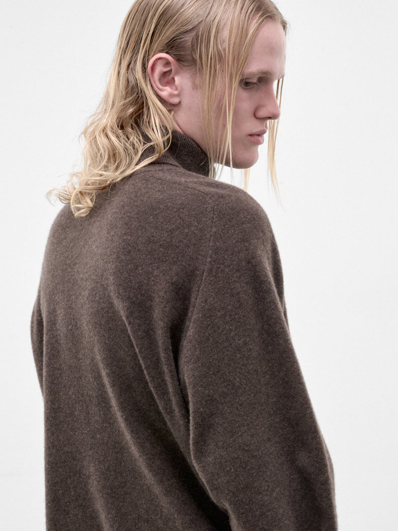 Mocha Wool Turtleneck Sweater (ST-1635-MOCHA)
