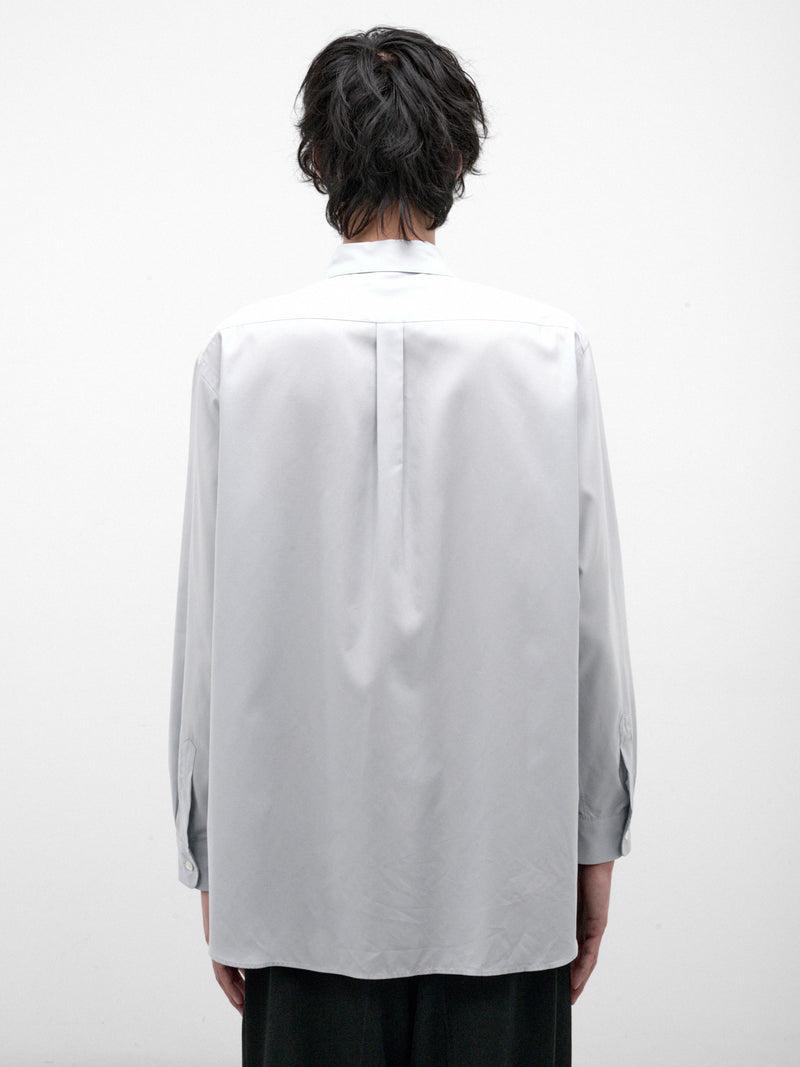 Blue Pima Cotton Shirt (ST-1658-O-BLUE)