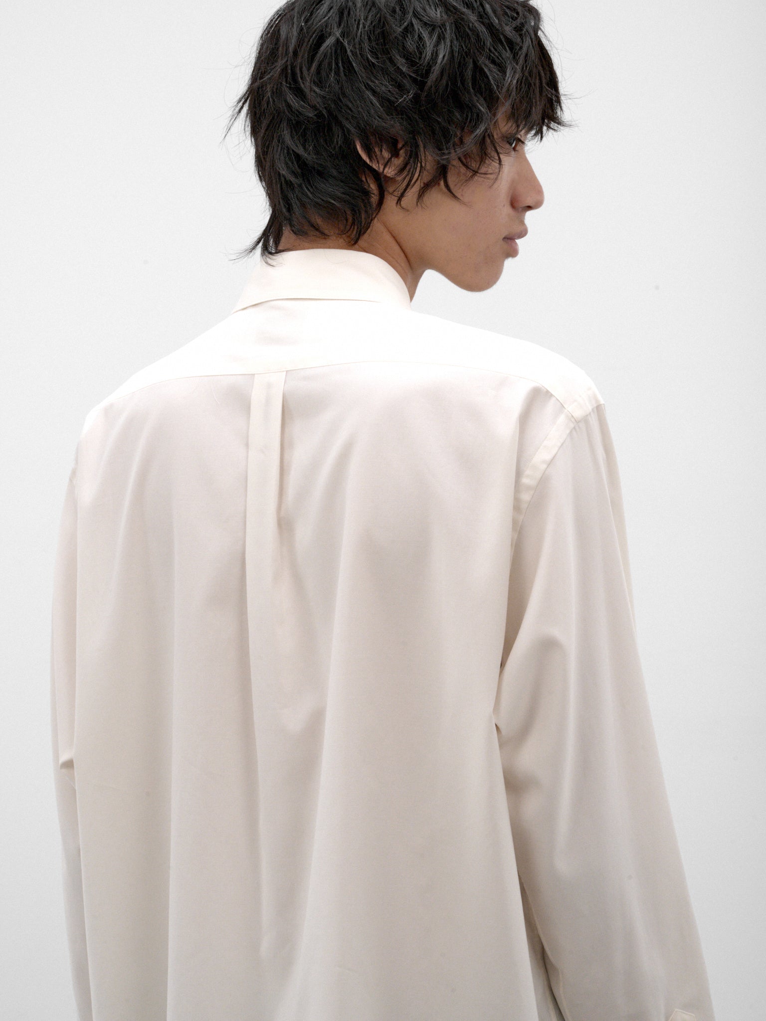 White Pima Cotton Shirt (ST-1658-O-WHITE)