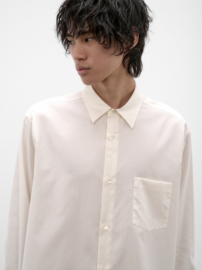 White Pima Cotton Shirt (ST-1658-O-WHITE)