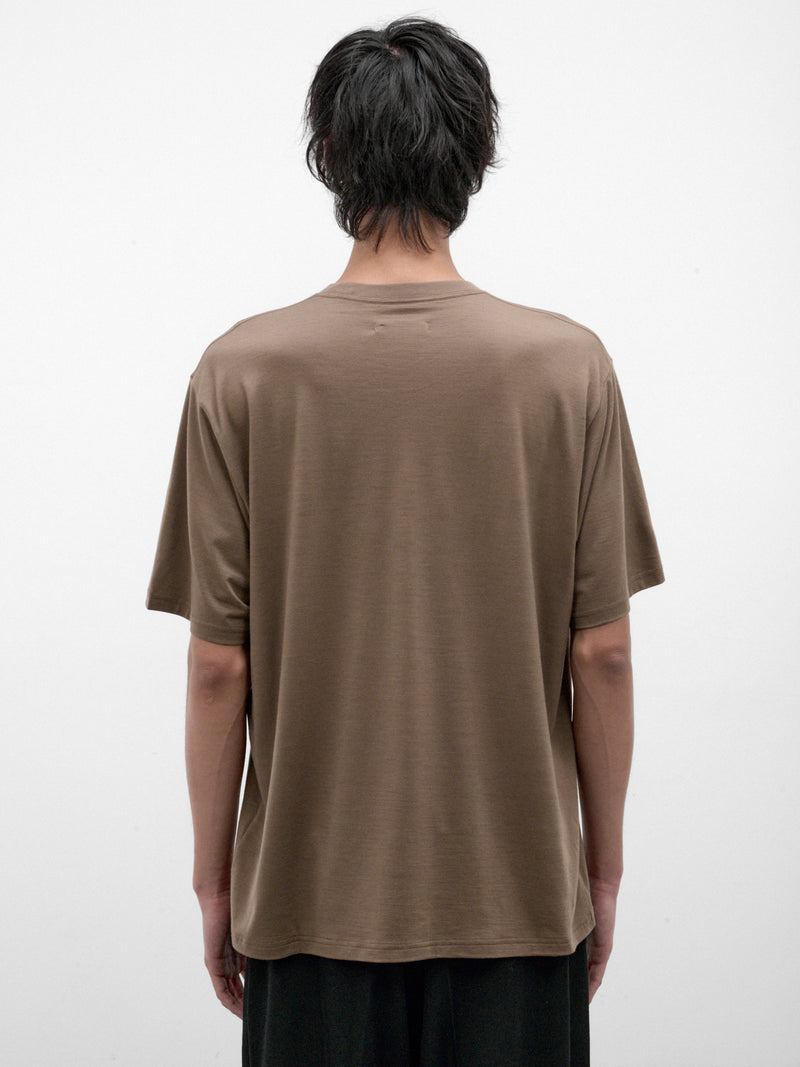 Khaki Wool Tee (ST-1668-KHAKI)