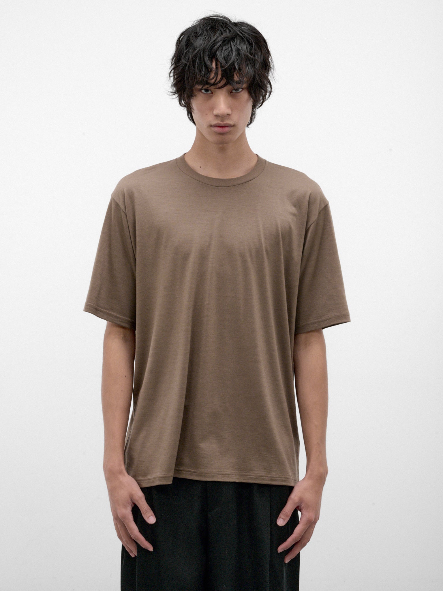 Khaki Wool Tee (ST-1668-KHAKI)