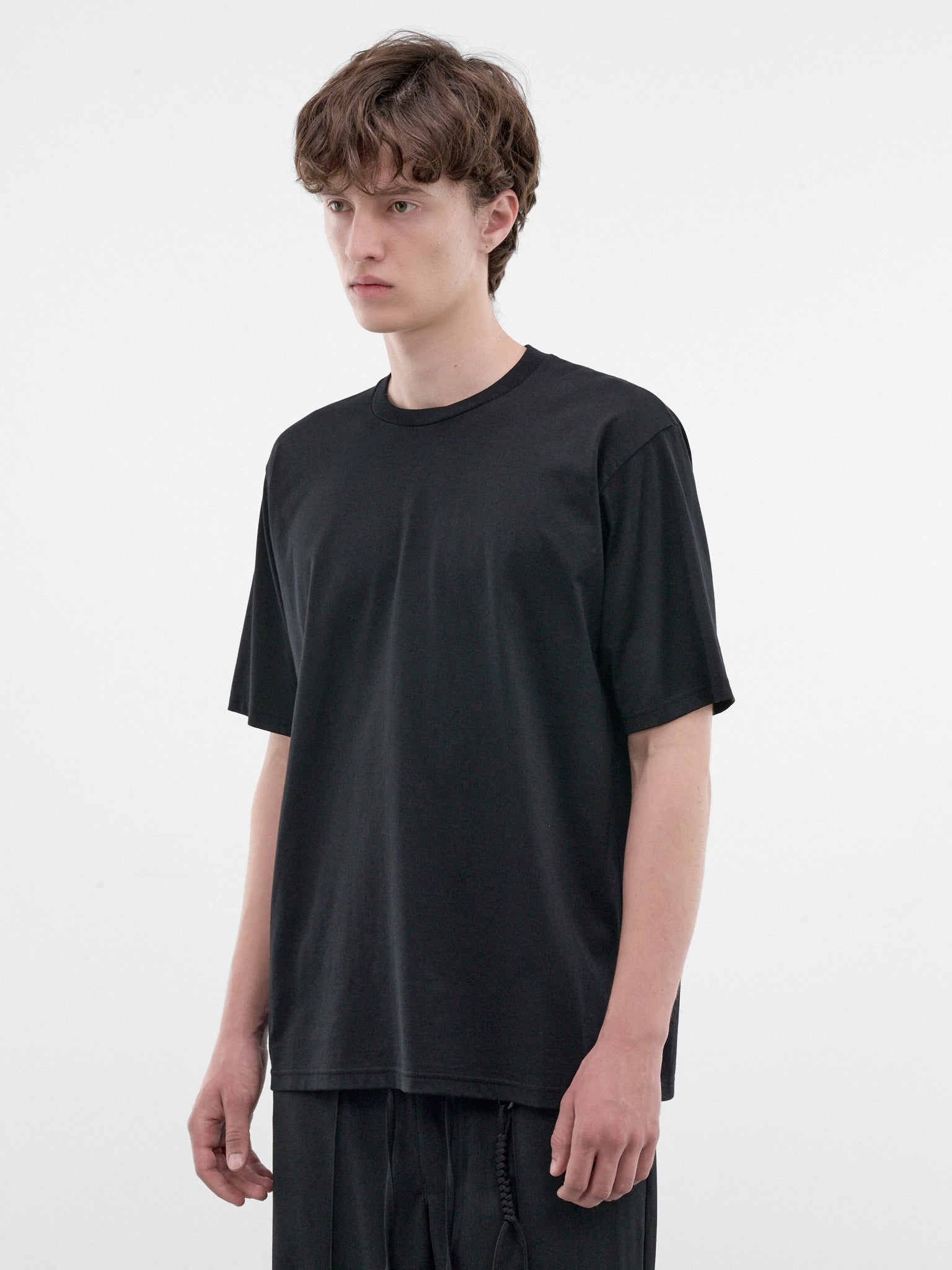Black Cotton Tee (ST-1670-BLACK)