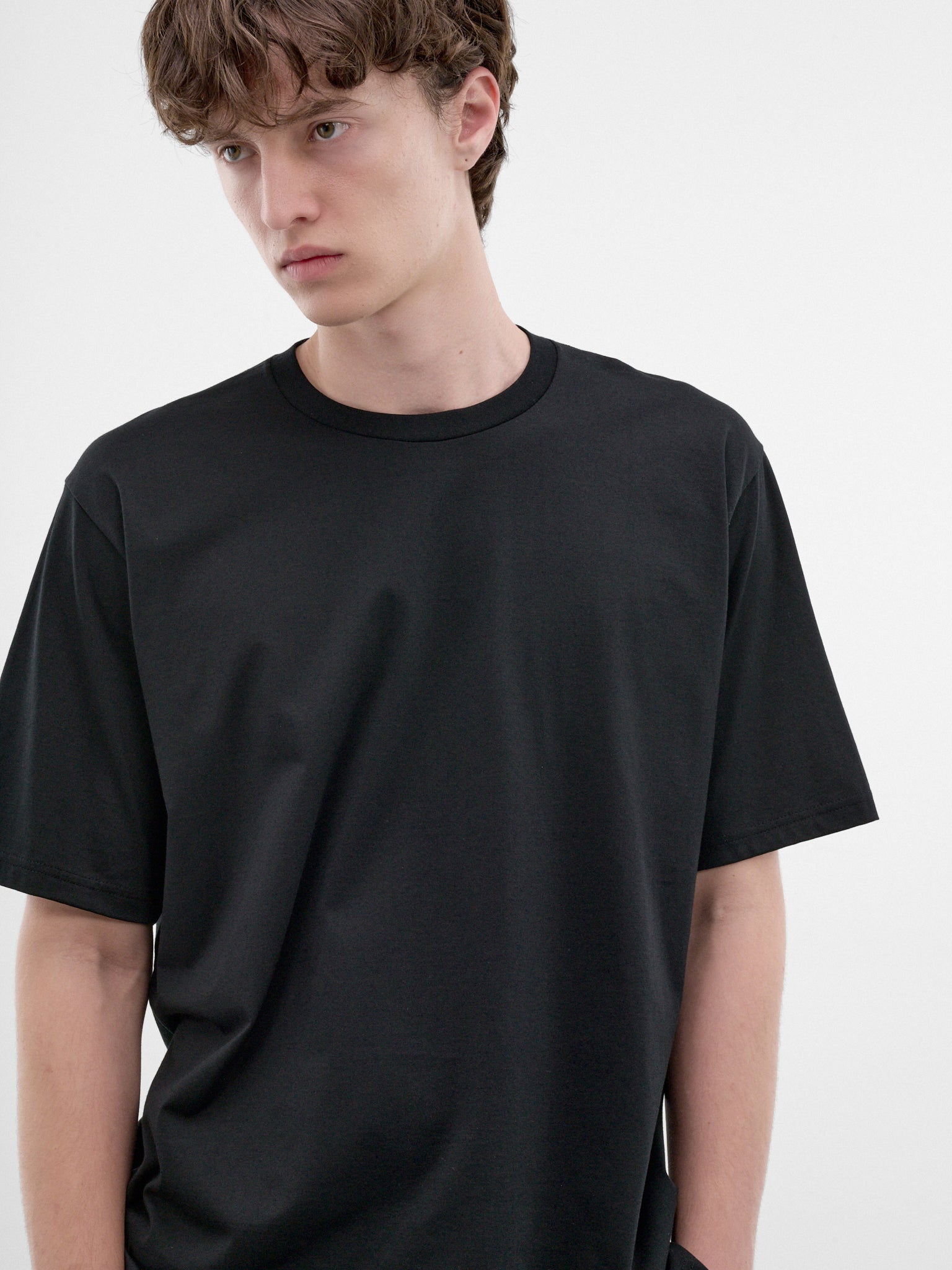Black Cotton Tee (ST-1670-BLACK)