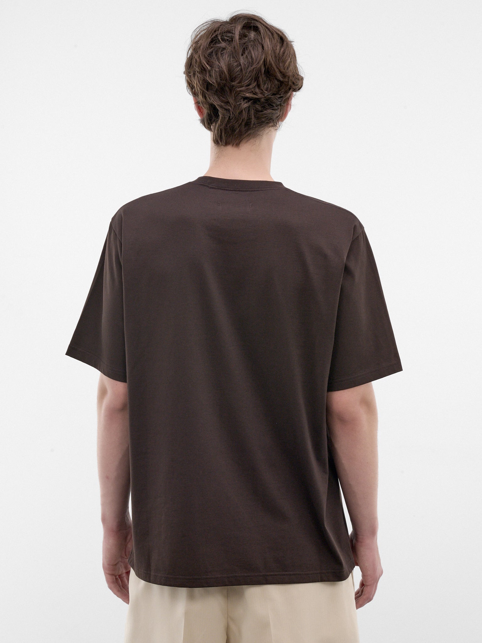 Brown Cotton Tee (ST-1670-BROWN)