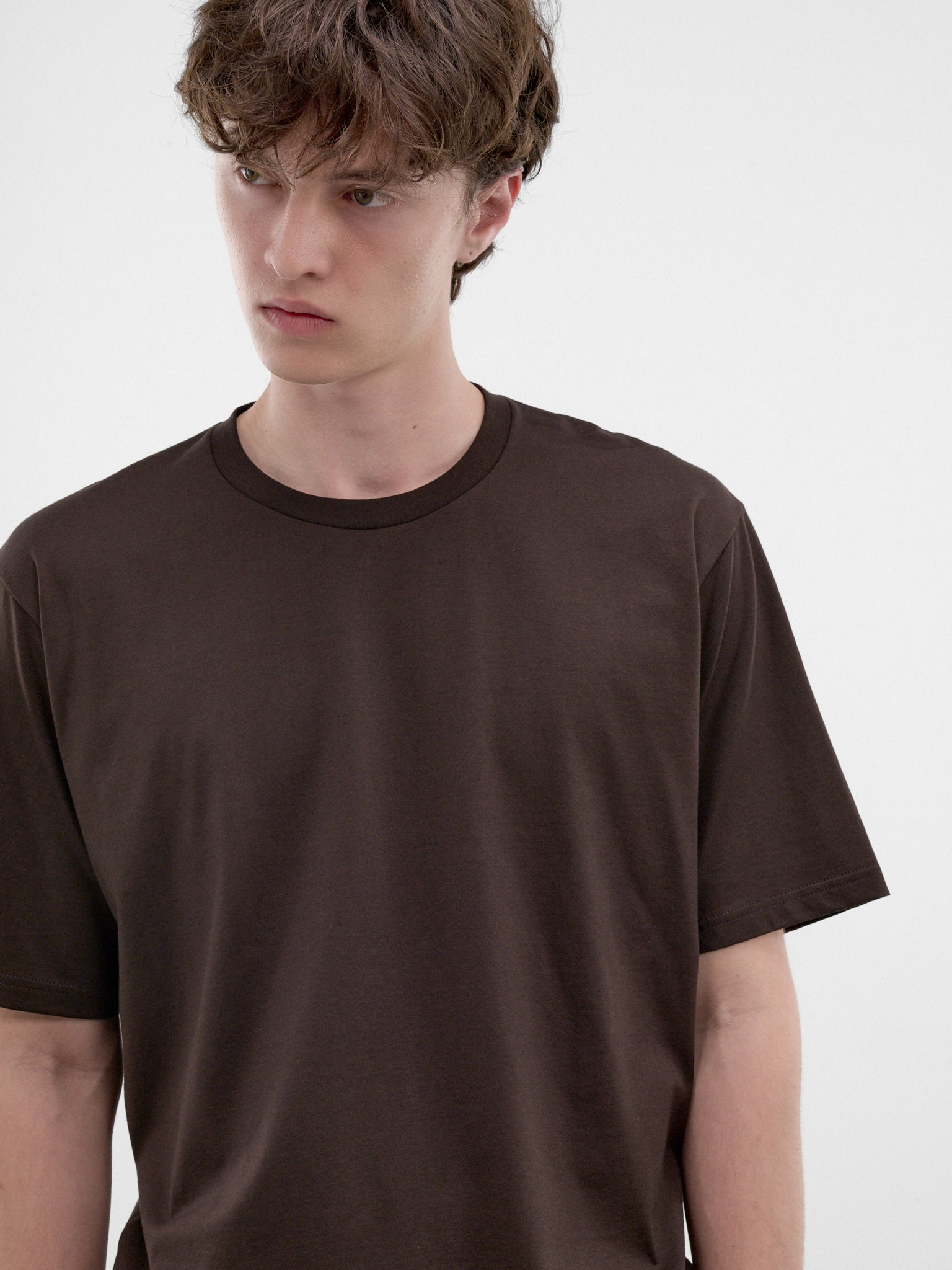 Brown Cotton Tee (ST-1670-BROWN)