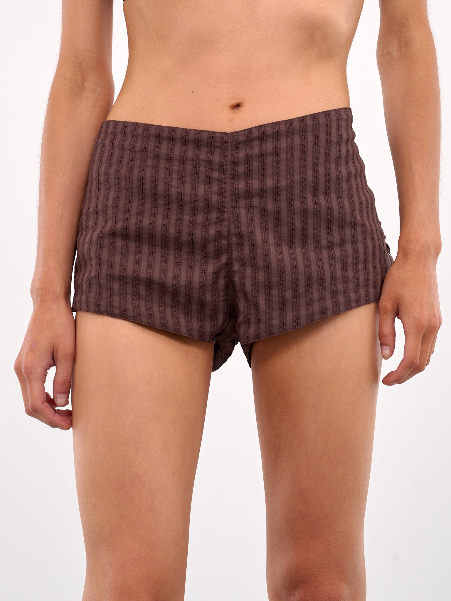 【関税込み】Ludovic de Saint Sernin ショートパンツ Lace-Up Micro Shorts in Leather – ludovic de saint sernin