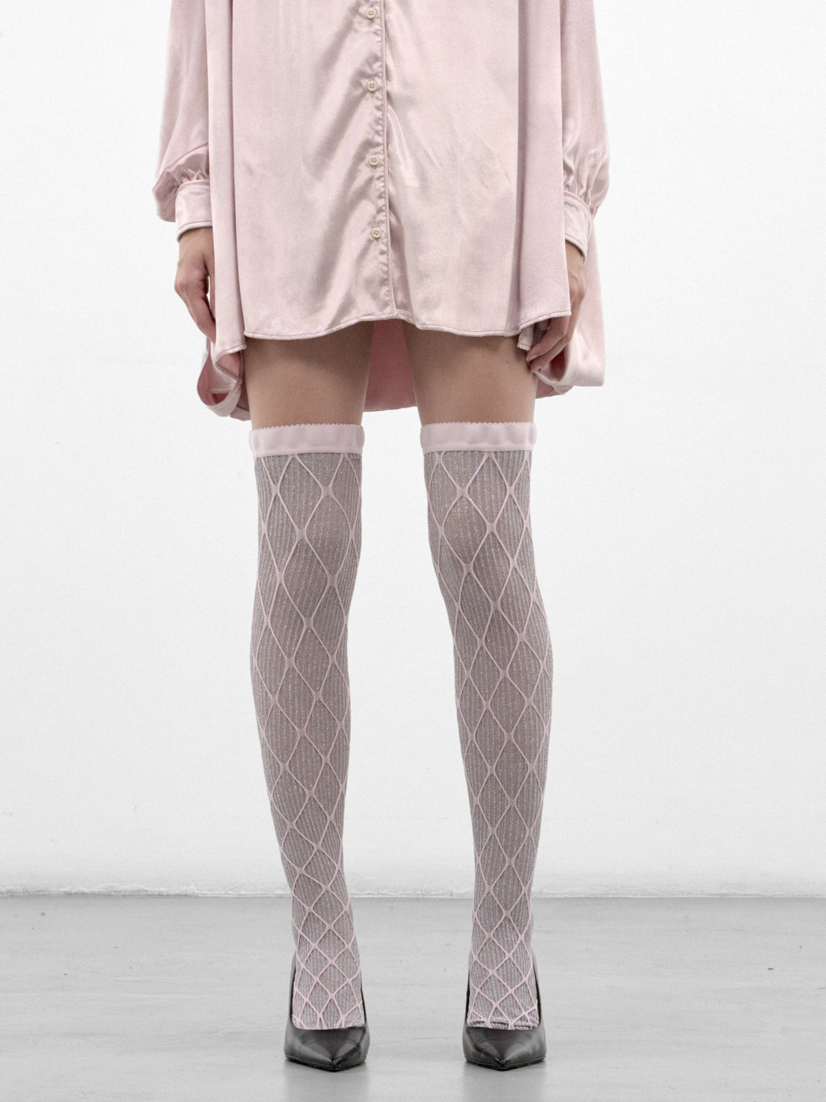 Pink Knee Stockings (ST01SS26-PINK)
