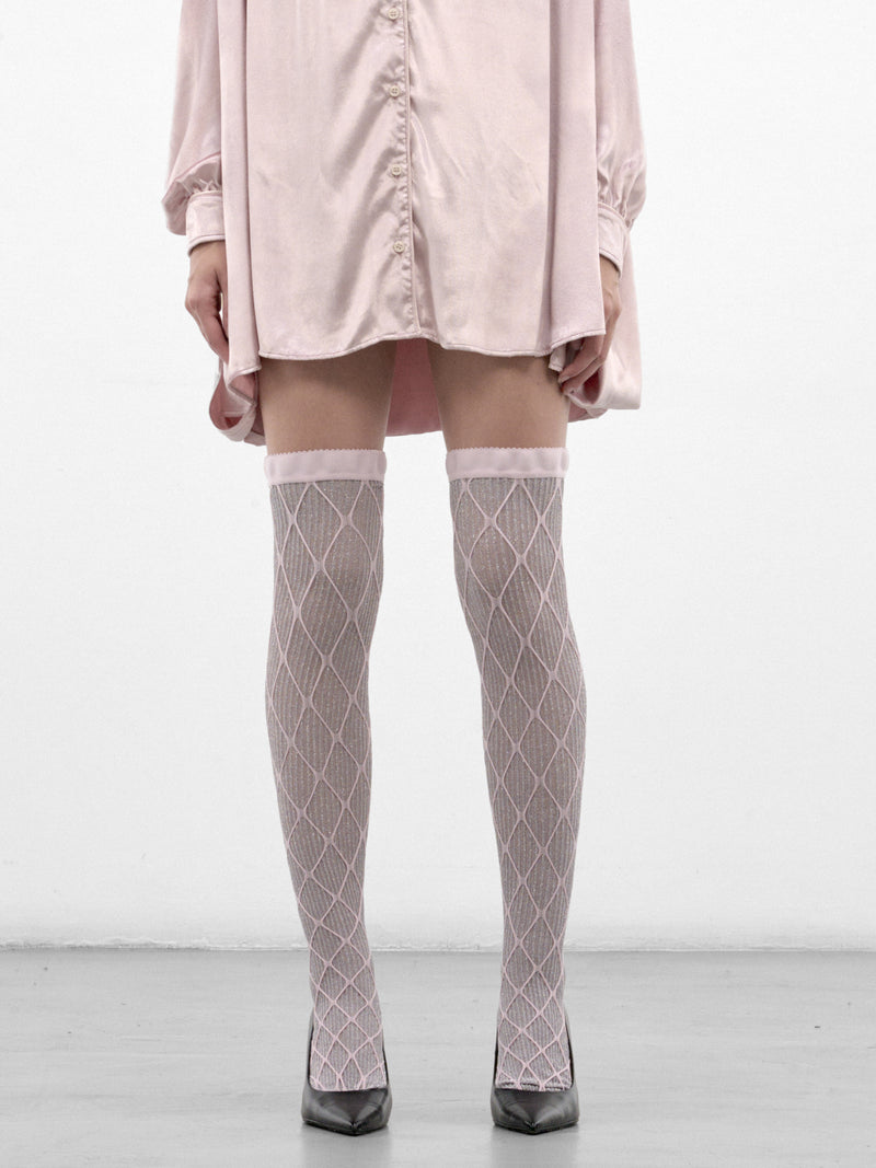 Pink Knee Stockings (ST01SS26-PINK)